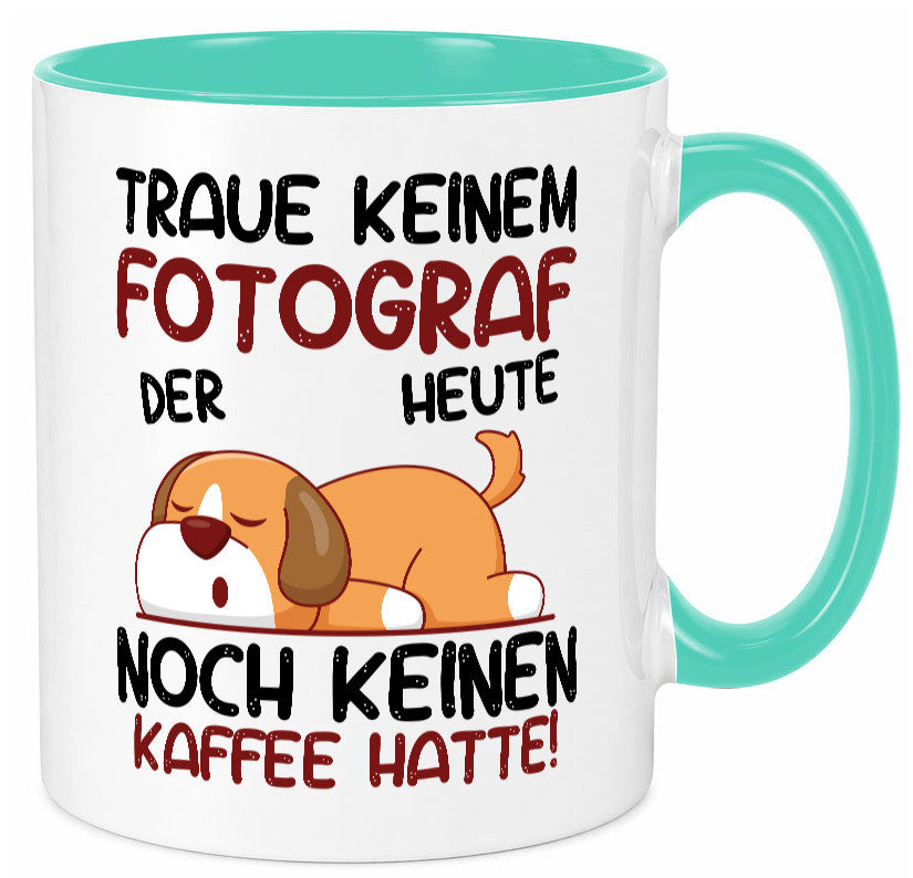 Traue keinem Fotograf | Fotografie Kamera lustiger Spruch Geschenk Humor