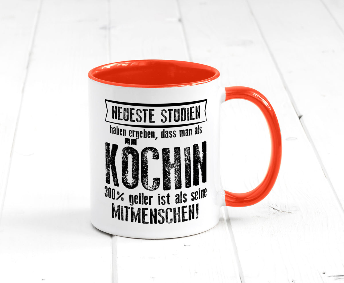 Neuste Studien: Köchin | Chefköchin Chefkoch Geschenk Arbeit Kollegen Büro Tasse