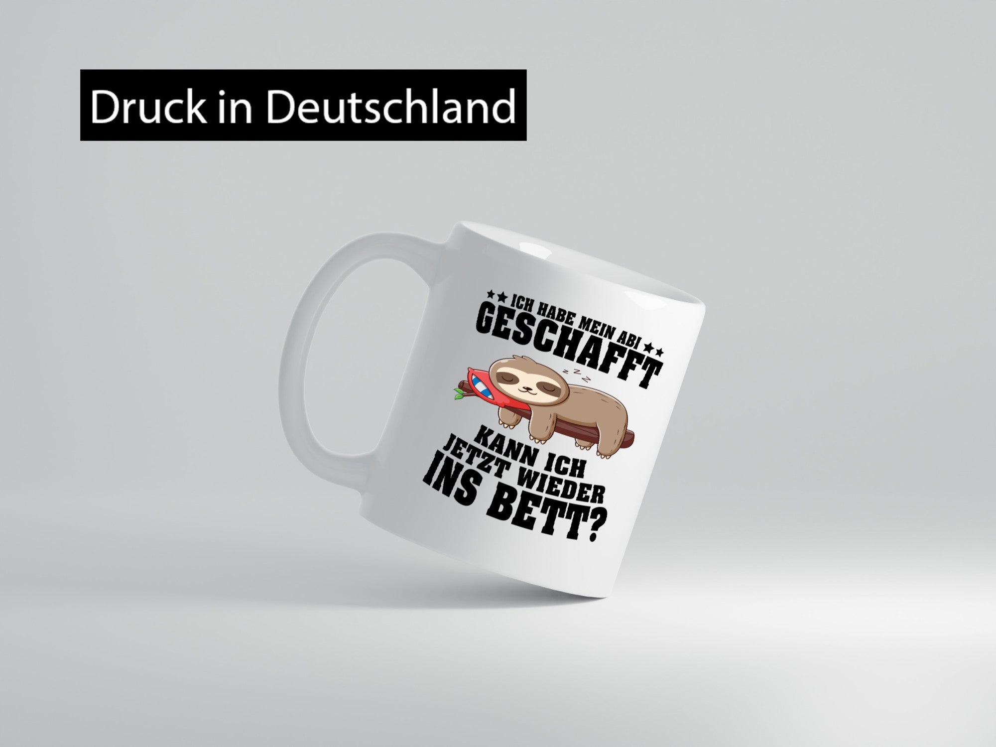 Abi geschaft | Abitur weiter Schlafen Geschenk Humor Geschenkidee lustiger
