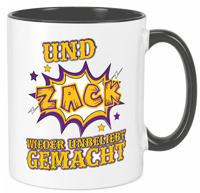 Wieder unbeliebt gemacht Geschenk Humor Geschenkidee lustiger Spruch Tasse