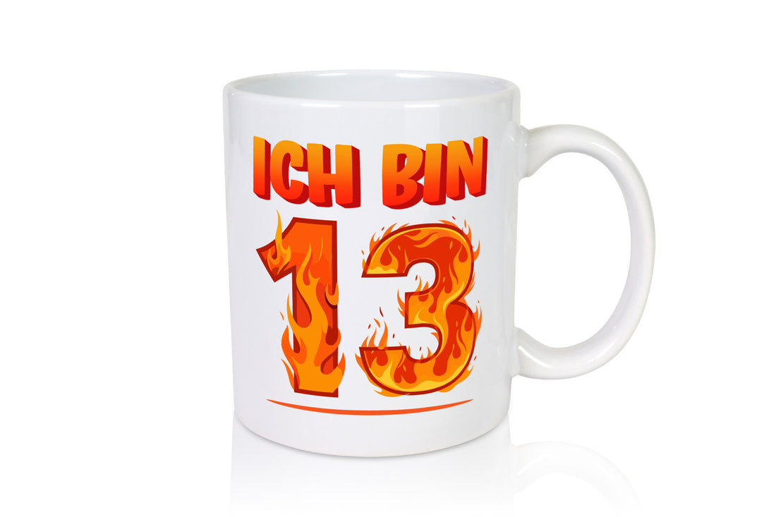13. Geburtstag | 13 Jahre Drache lustiger Spruch Geschenk Geschenkidee Tasse