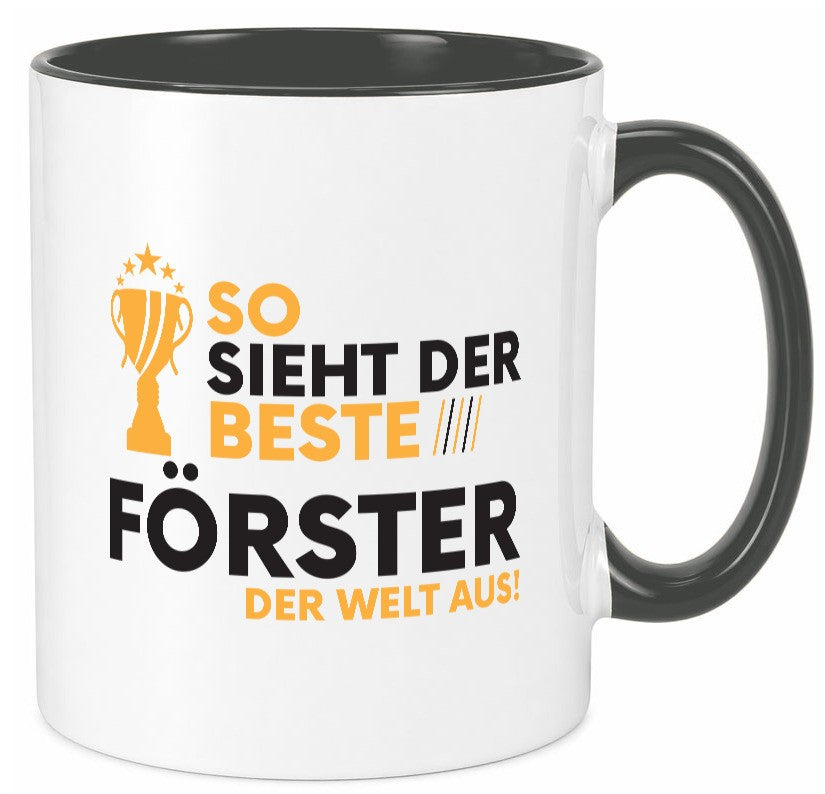 Der Weltbeste Förster | Forst Arbeit Geschenkidee Kollegen Büro Humor Tasse
