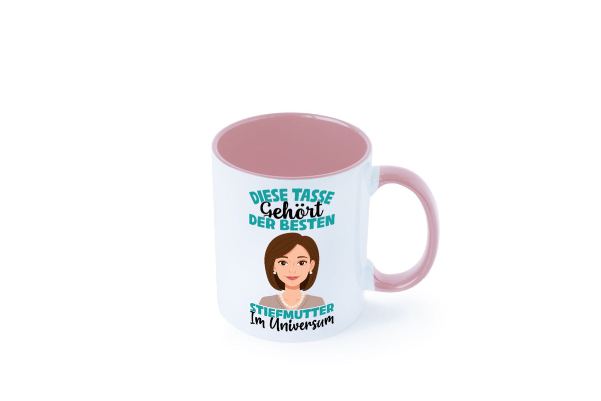 Im Universum: Stiefmutter | Stieftochter Beste Geschenk Familie Geschenkidee Tasse
