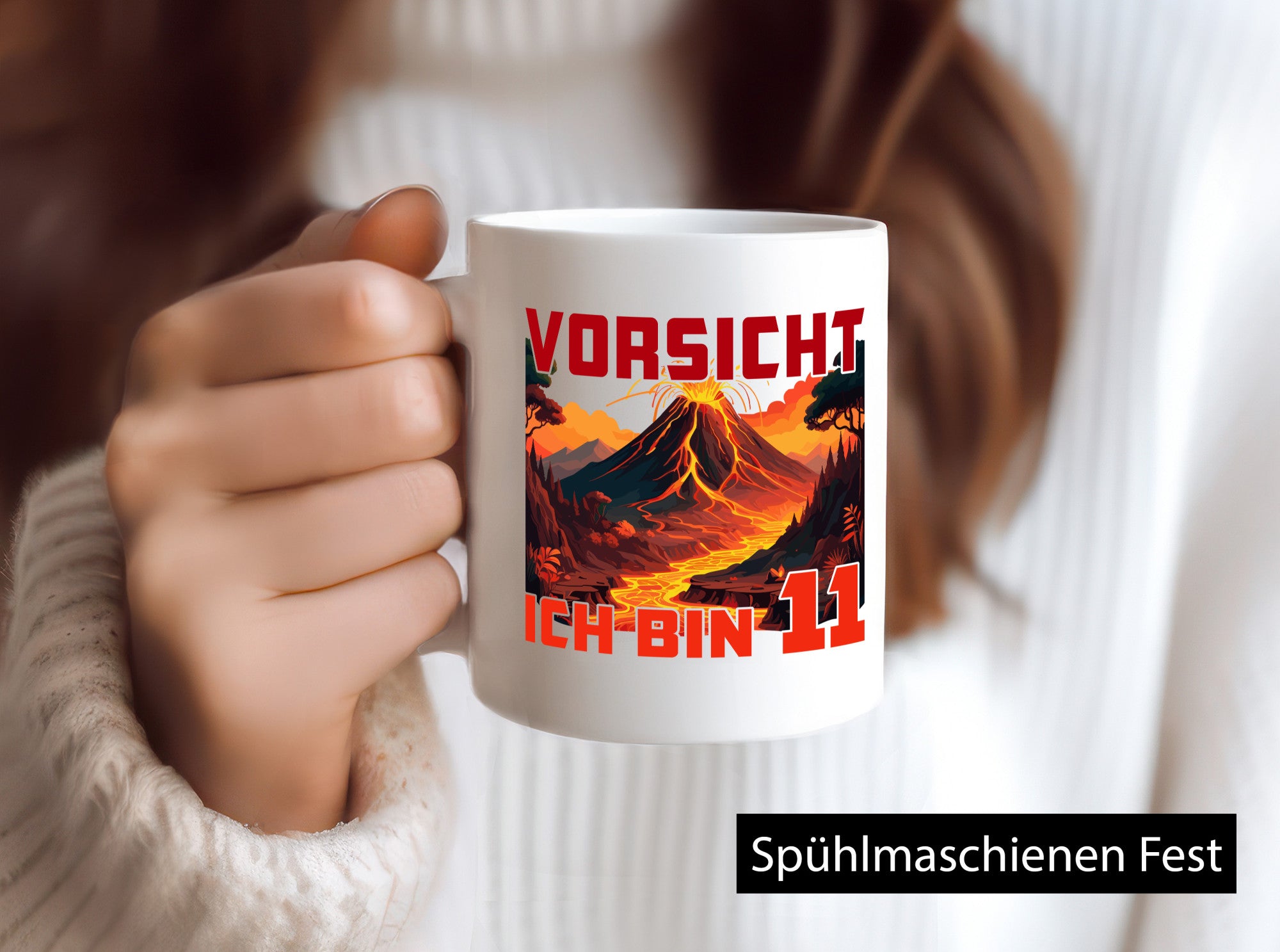 11. Geburtstag | 11 Jahre Vulkanausbruch Vulkan Geschenk Geschenkidee lustiger