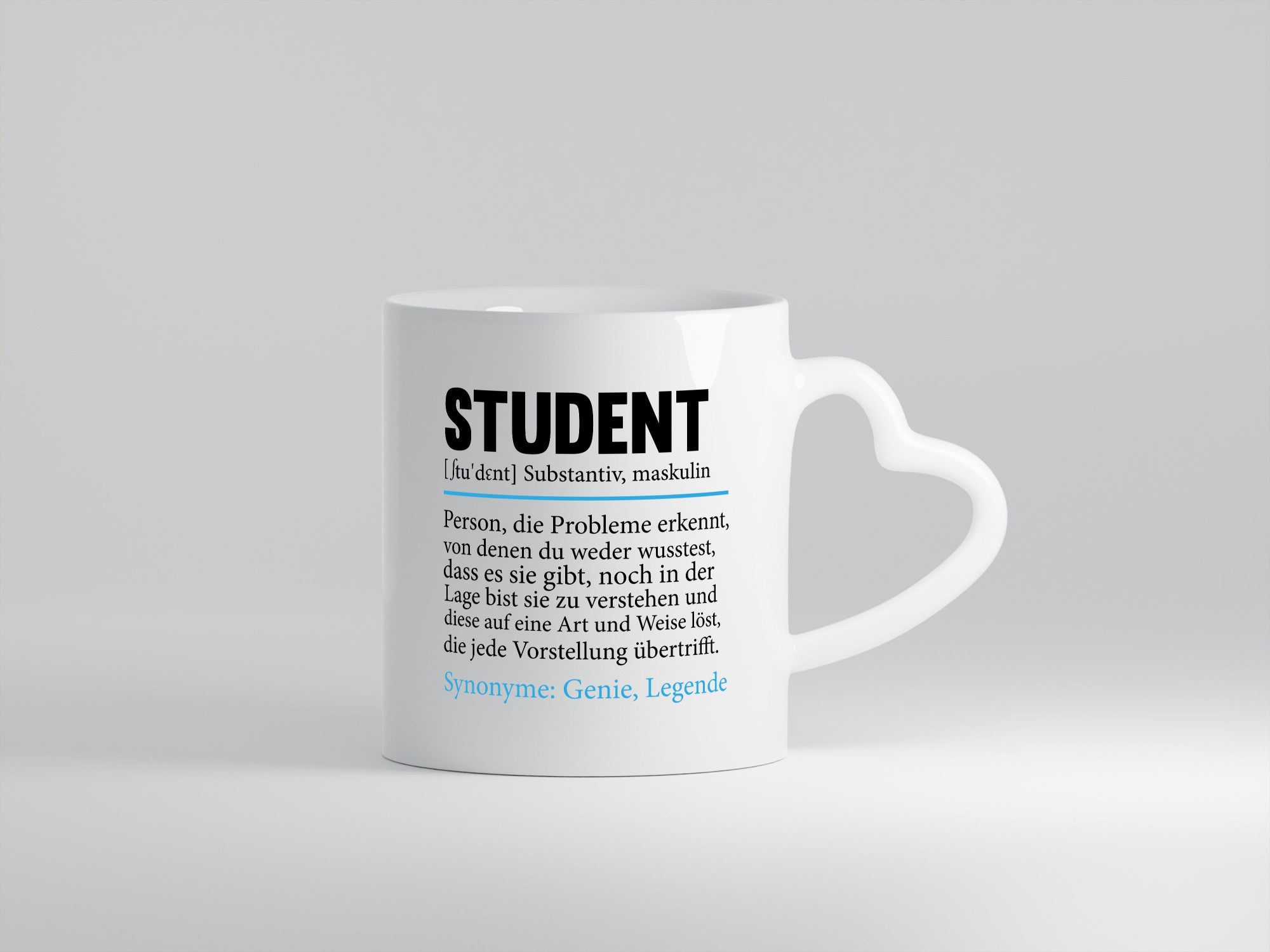 Student | Universität Uni Spruch Studium Humor Geschenkidee Tasse