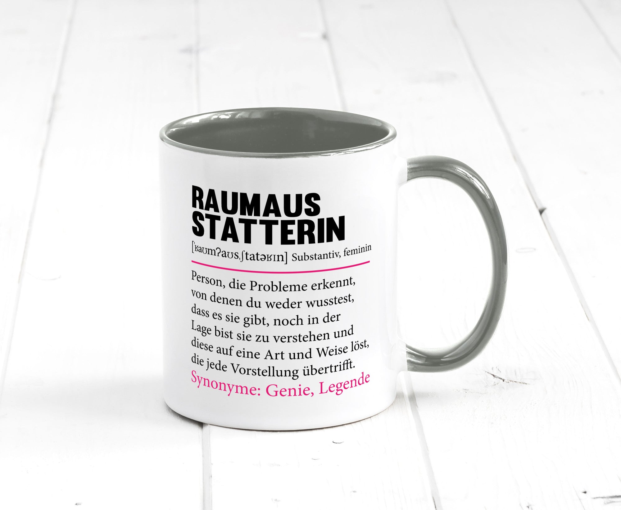 Raumausstatterin | Wohn Ausstatterin Beruf Humor Geschenk Arbeit Kollegen Büro