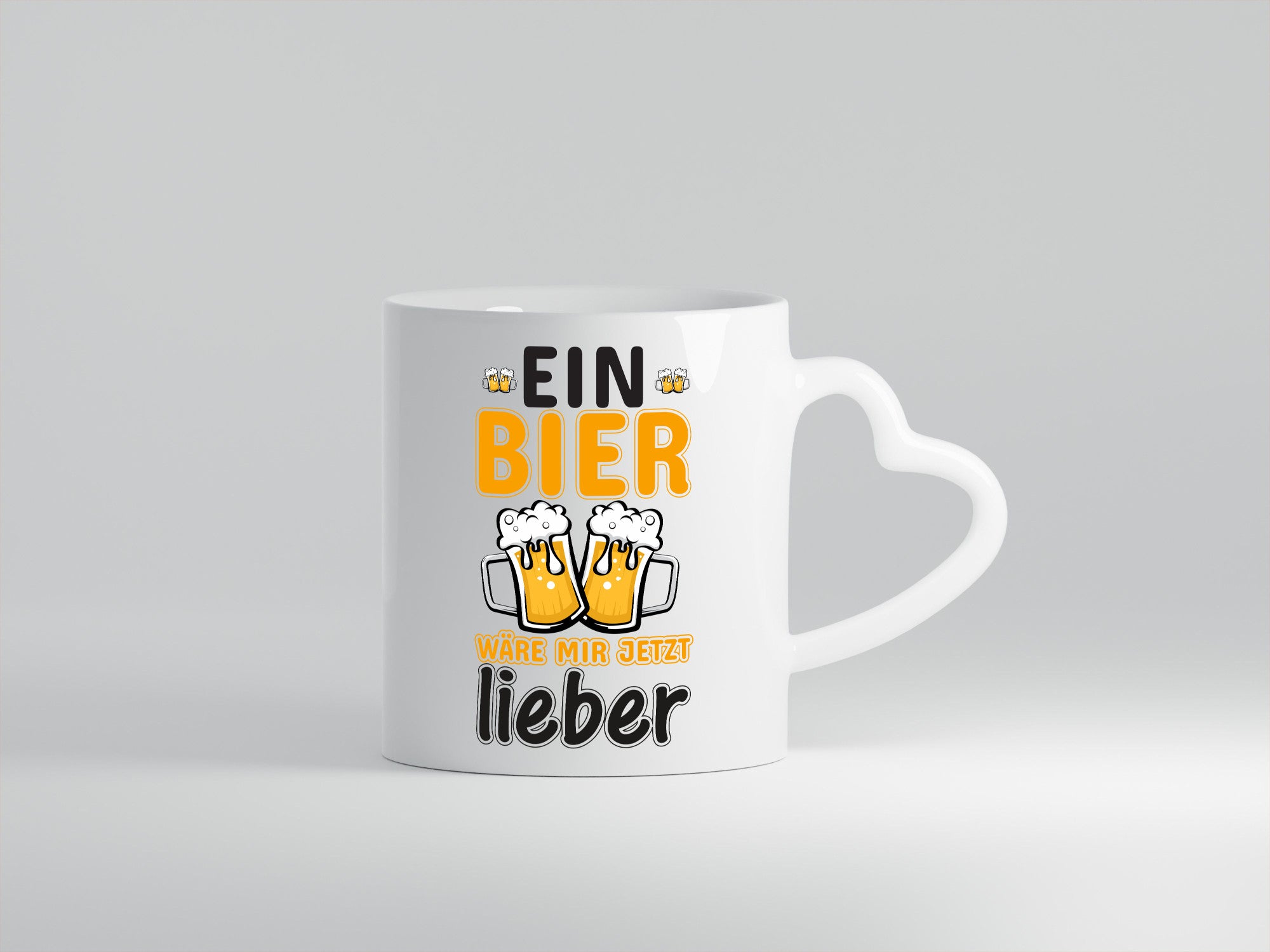 Bier wäre mir lieber | Biertrinker Tasse Humor Geschenk Geschenkidee lustiger