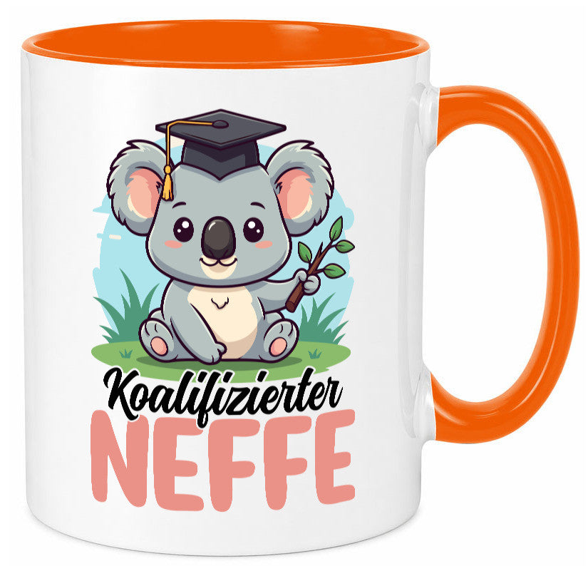 Koalifizierter Neffe | Familie Bruder Bester Onkel Geschenkidee Humor Tasse