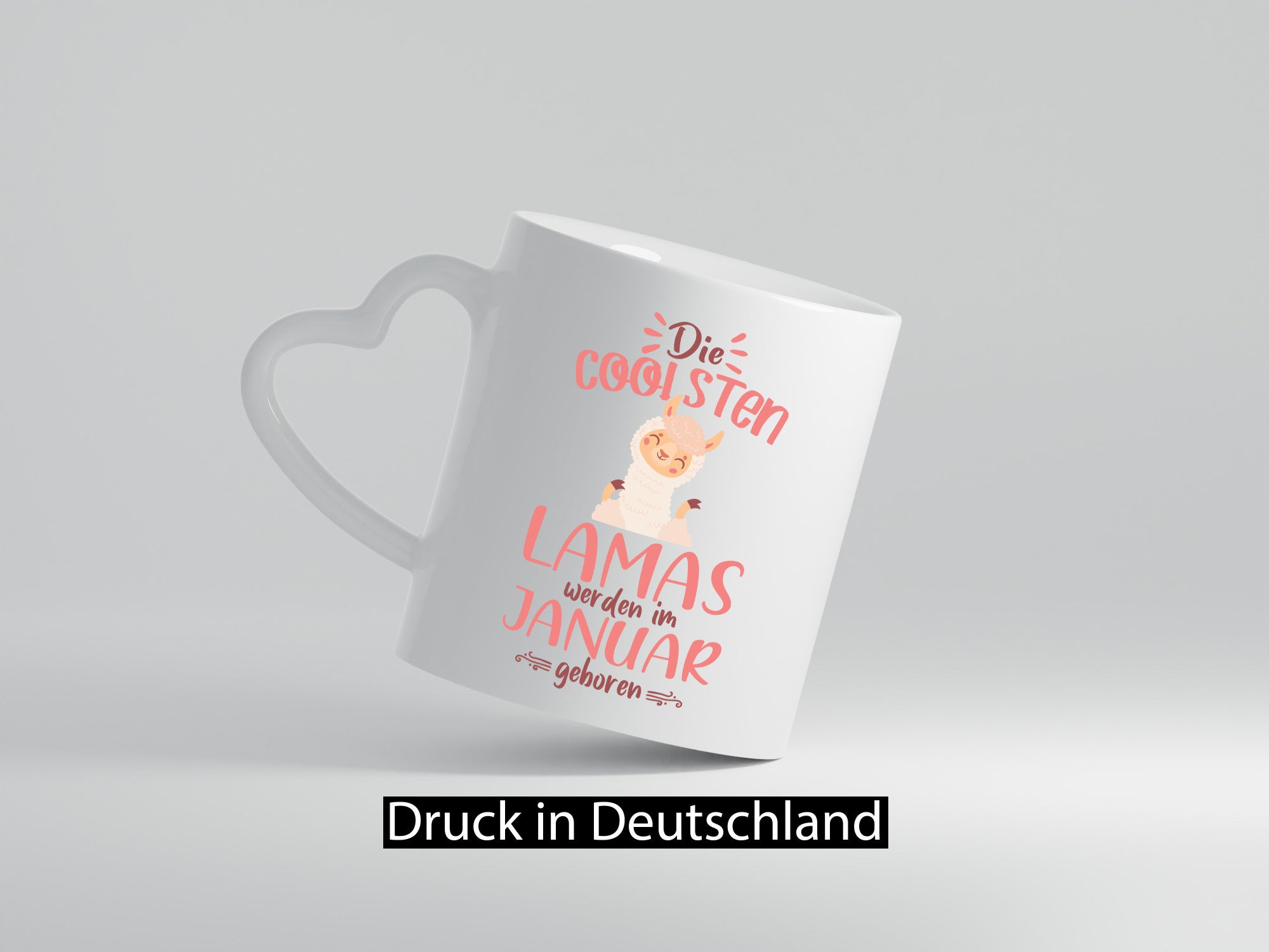 Die Coolsten Lamas werden im Januar Geboren | Lama Geschenk Humor Geschenkidee