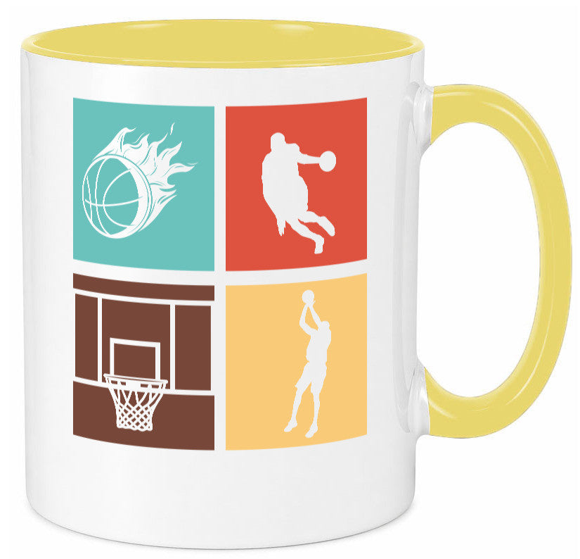 Basketball | Sportfan Slam Dunk Teamplayer NBA Humor Geschenkidee Tasse