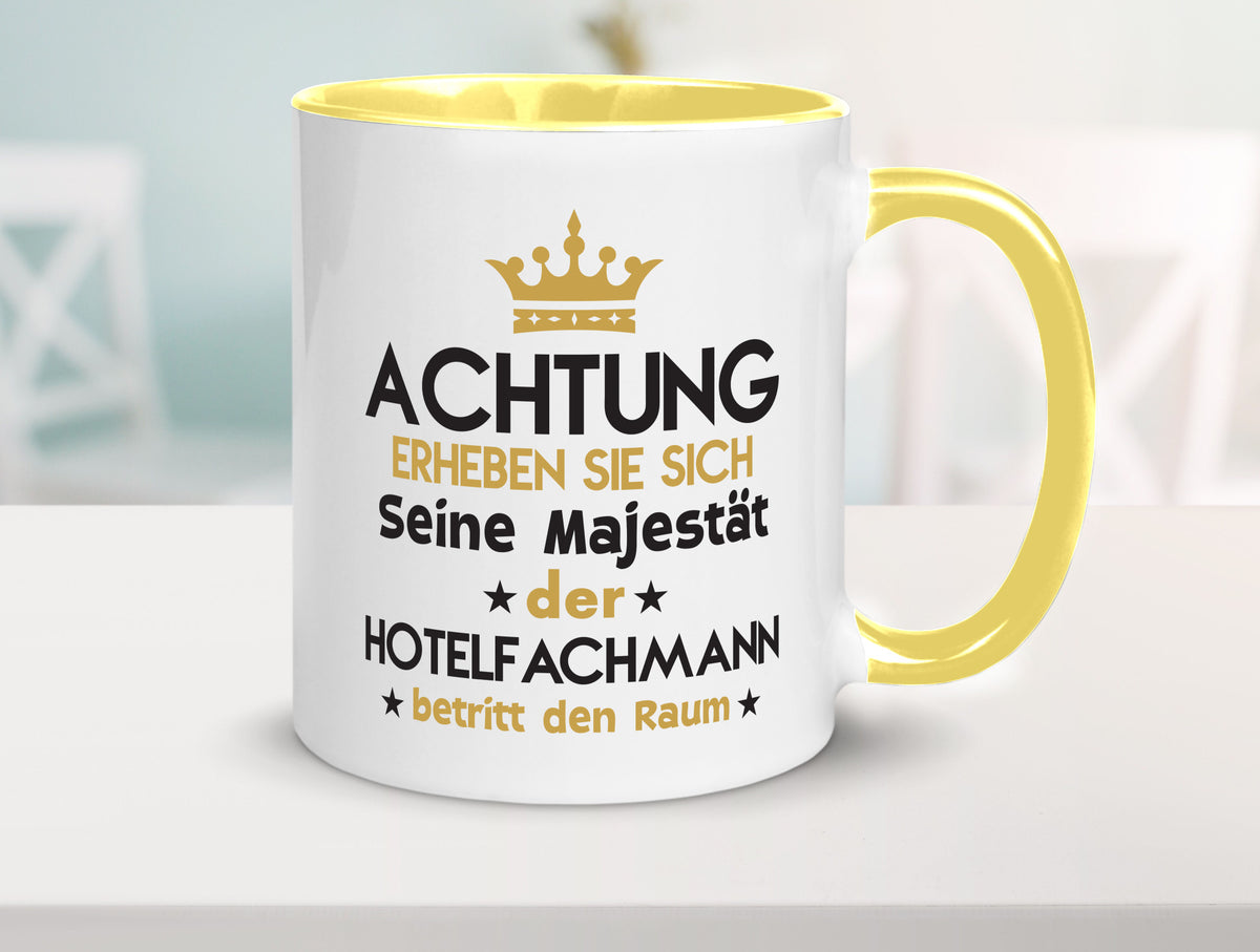 Seine Majestät Hotelfachmann |Hotel Humor Geschenkidee Tasse