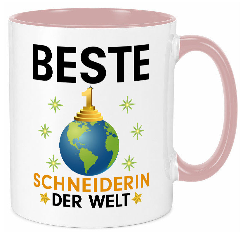 Welt Beste Schneiderin | Beruf Schneiderei lustiger Spruch Geschenk Arbeit Tasse