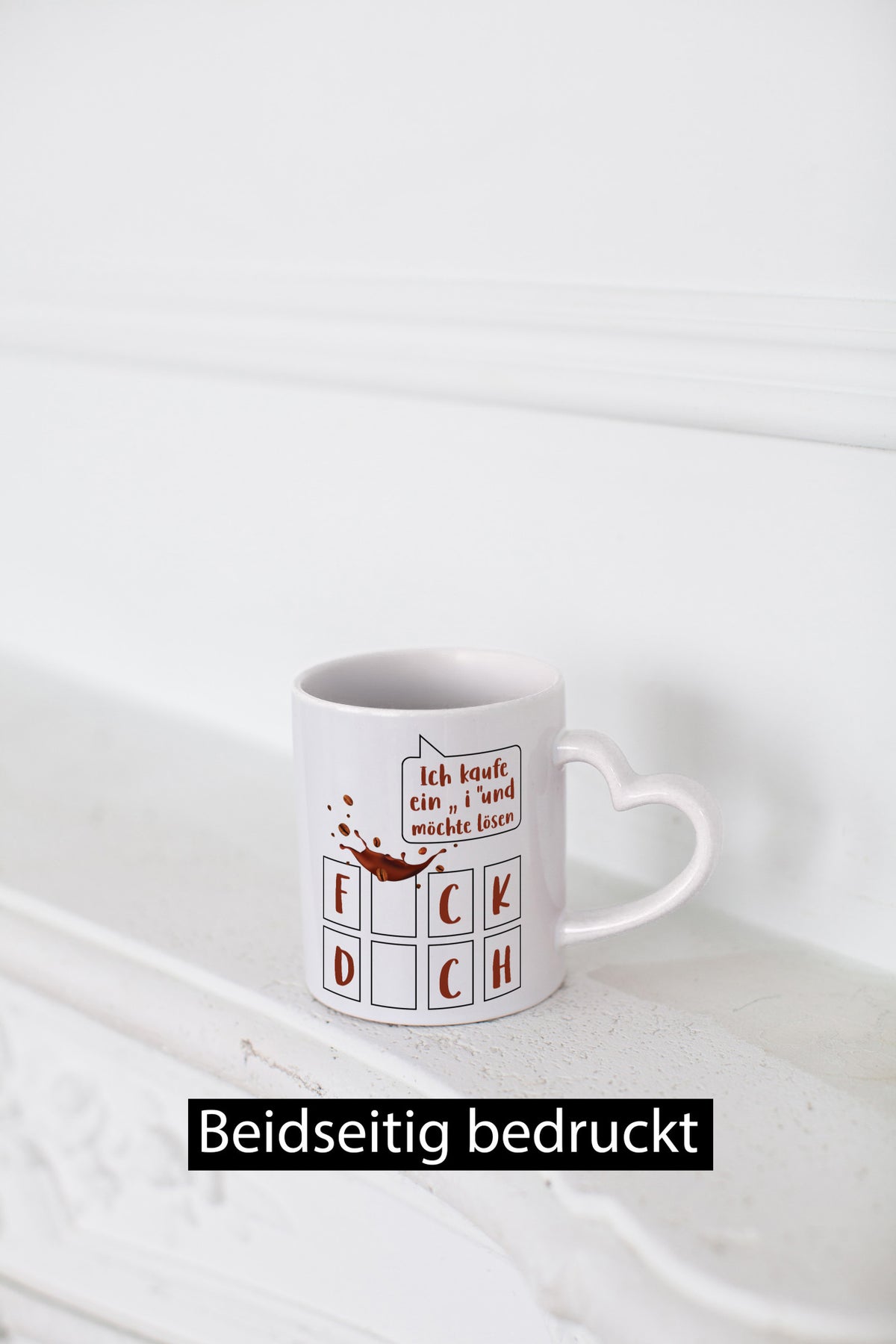Ich kaufe ein i | Glücksrad Rätsel F*ck D*ch Humor Geschenkidee Tasse