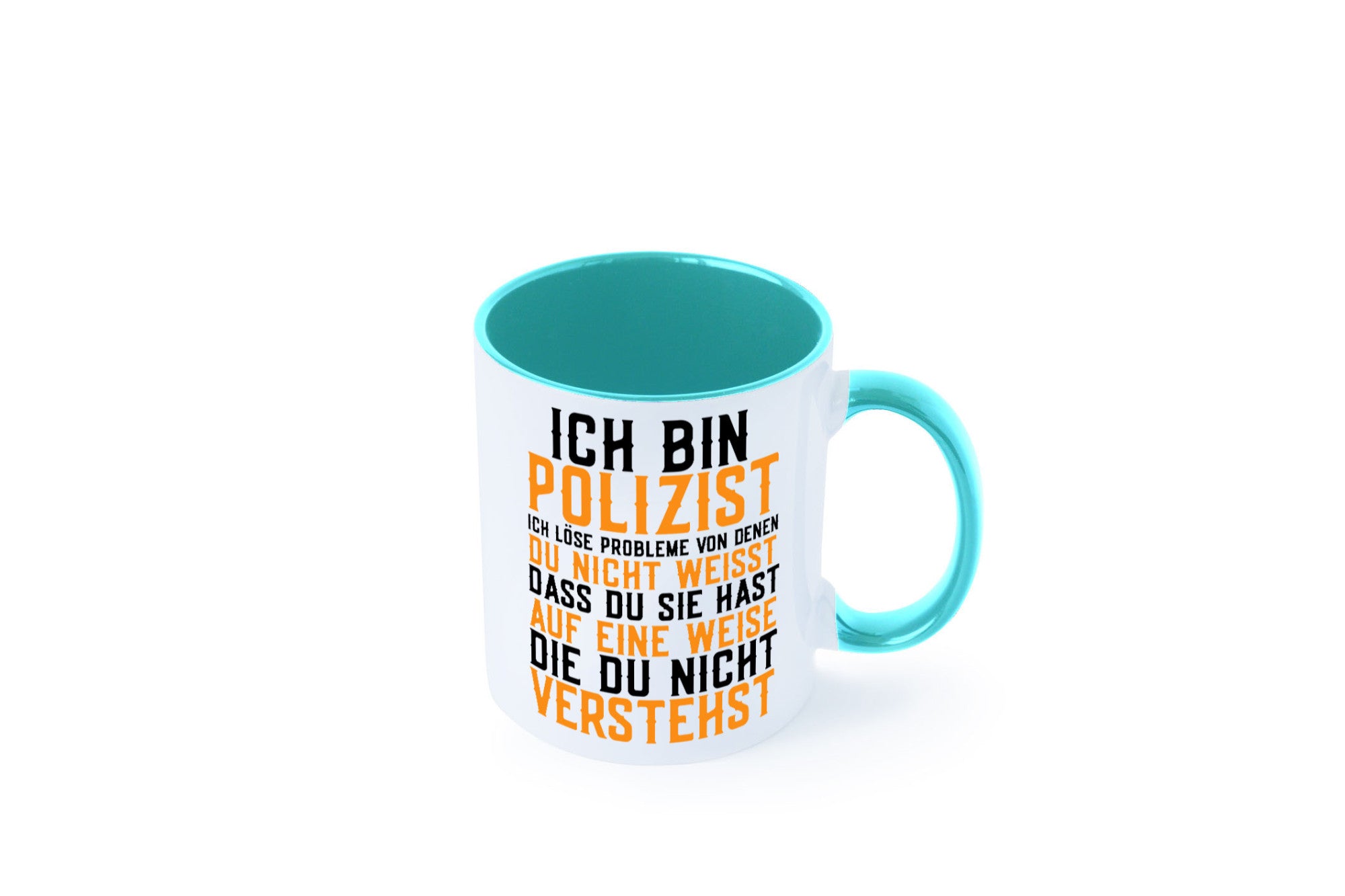 Ich bin Polizist | Polizei Beruf Job lustiger Spruch Geschenk Arbeit Kollegen