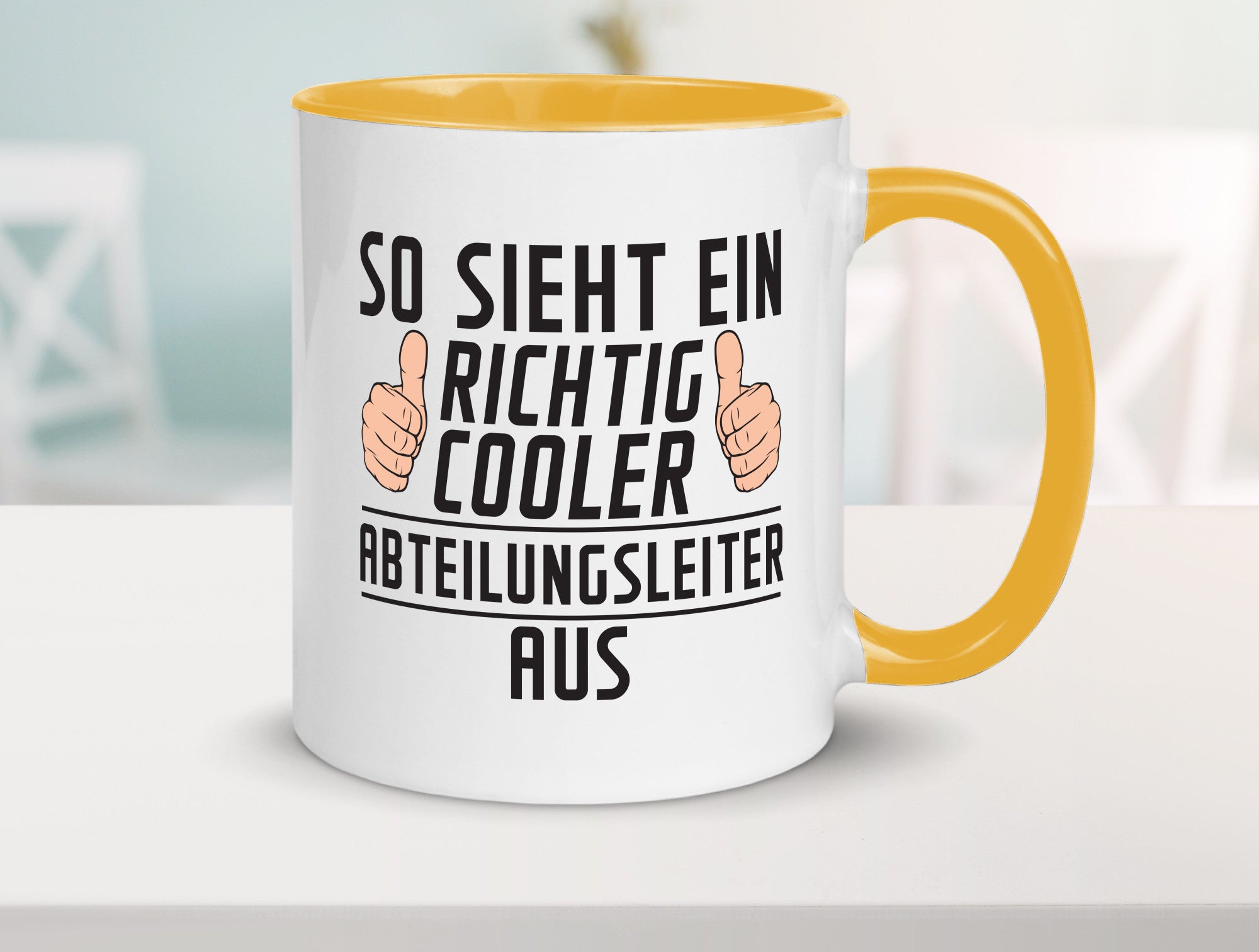 Richtig Cooler Abteilungsleiter| Führungskraft lustiger Spruch Geschenk Humor