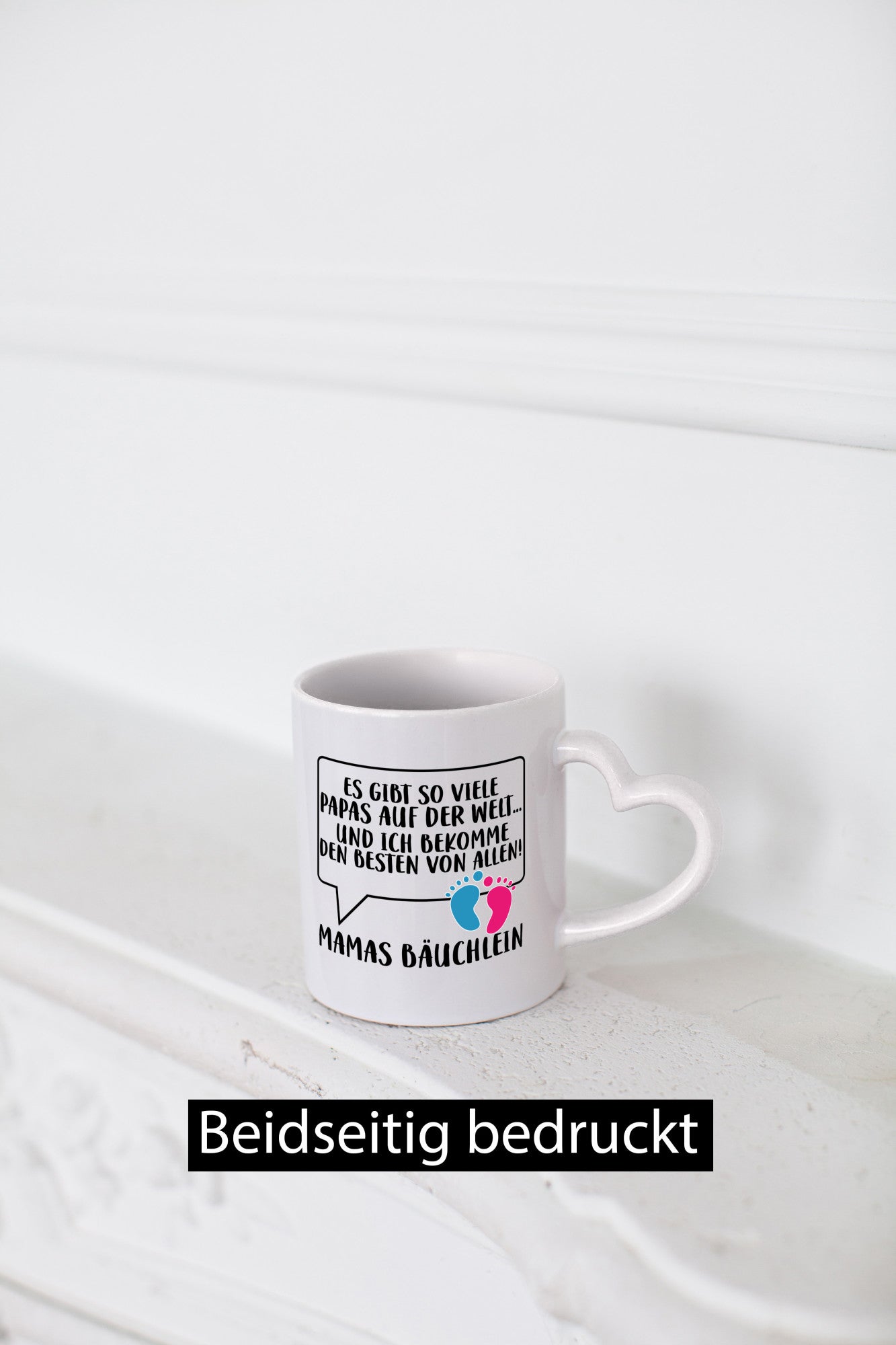 Mamas Bäuchlein | Vaterschaft Tasse werdender Papa lustig Familie Geschenkidee