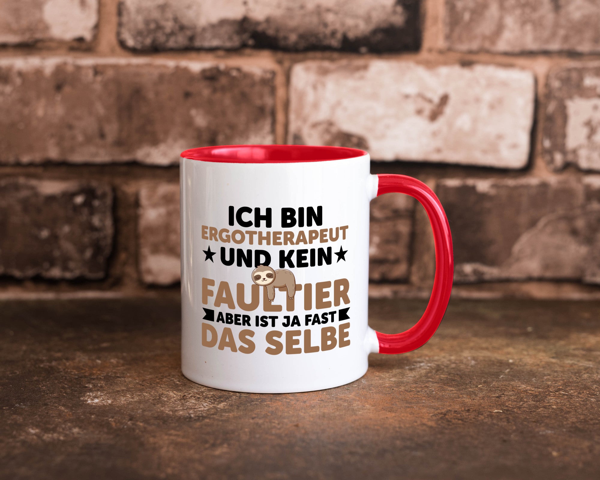 Ich bin kein Faultier: Ergotherapeut | Ergotherapie Geschenk Tierliebhaber