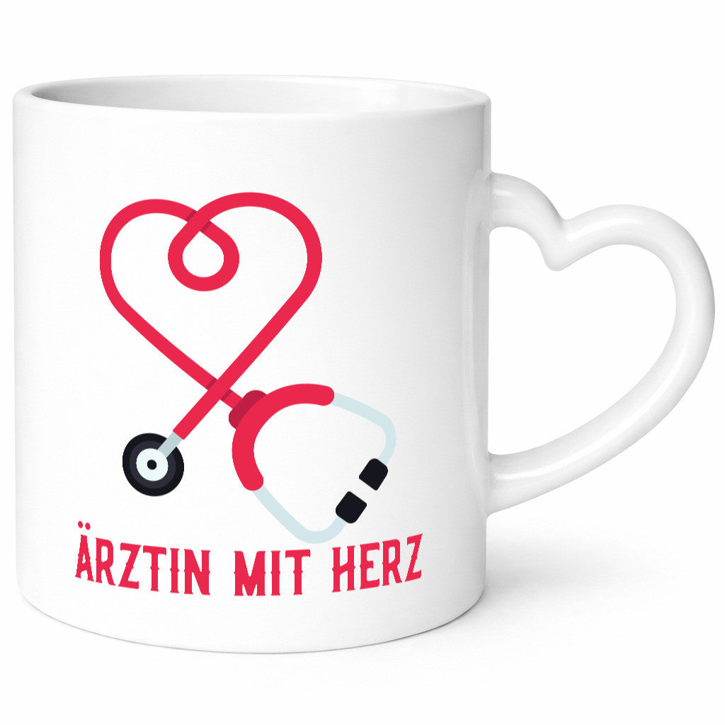 Ärztin mit Herz | Krankenhaus Praxis Stethoskop Doktor lustig Humor