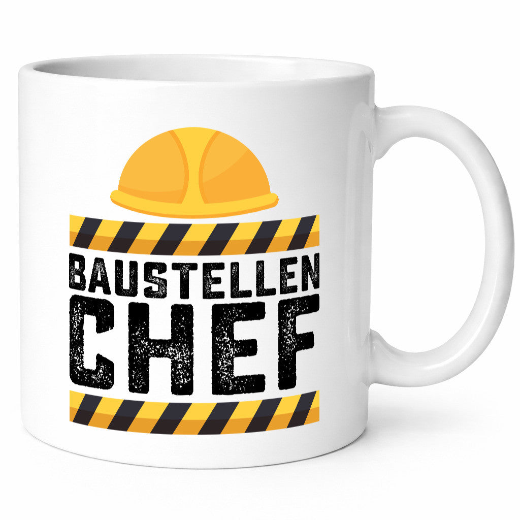Baustellen Chef | Baustelle Bauherr Bauleiter Geschenkidee Arbeit Kollegen Büro