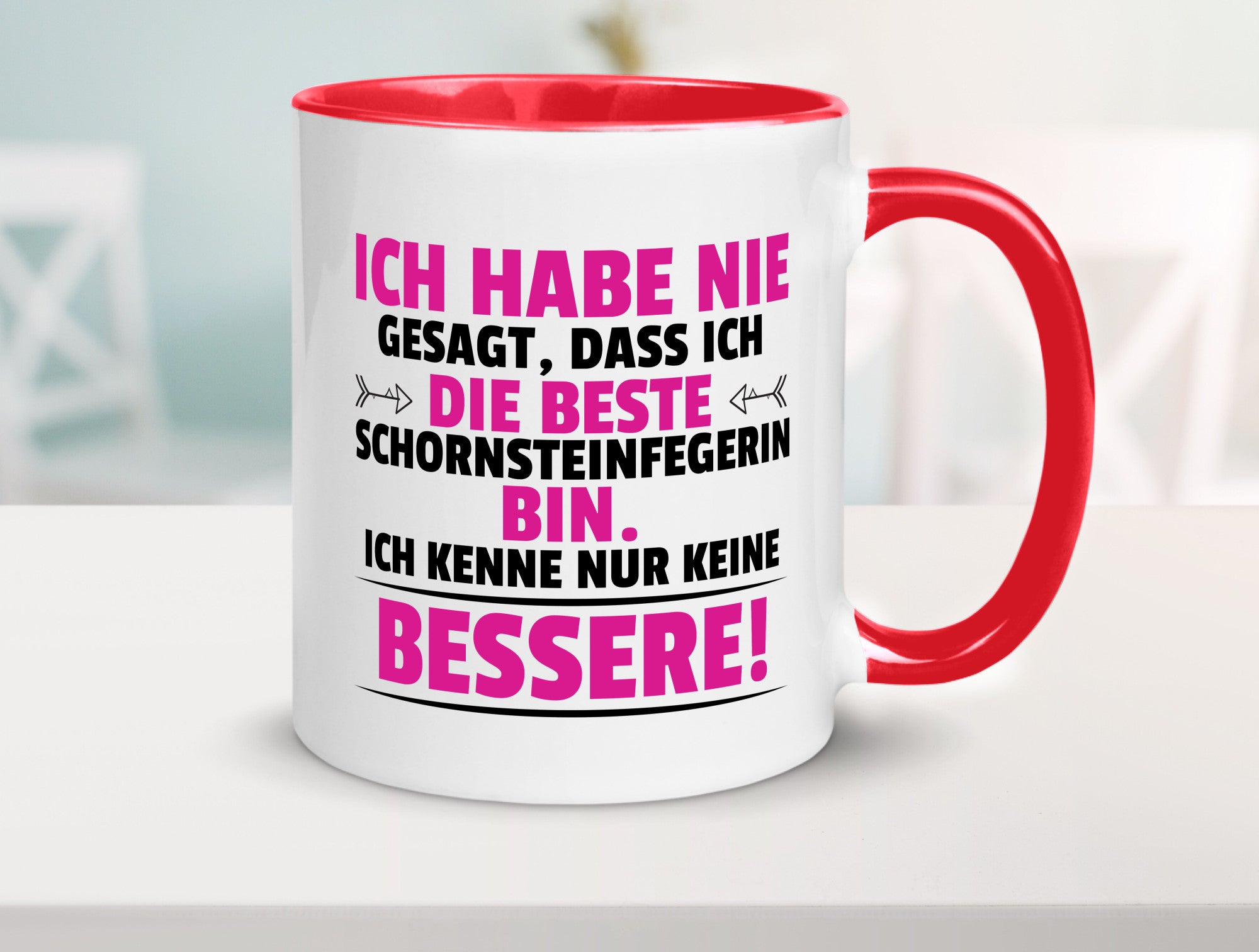 Die Beste Schornsteinfegerin | Kaminkehrer Handwerk lustig Humor Geschenkidee