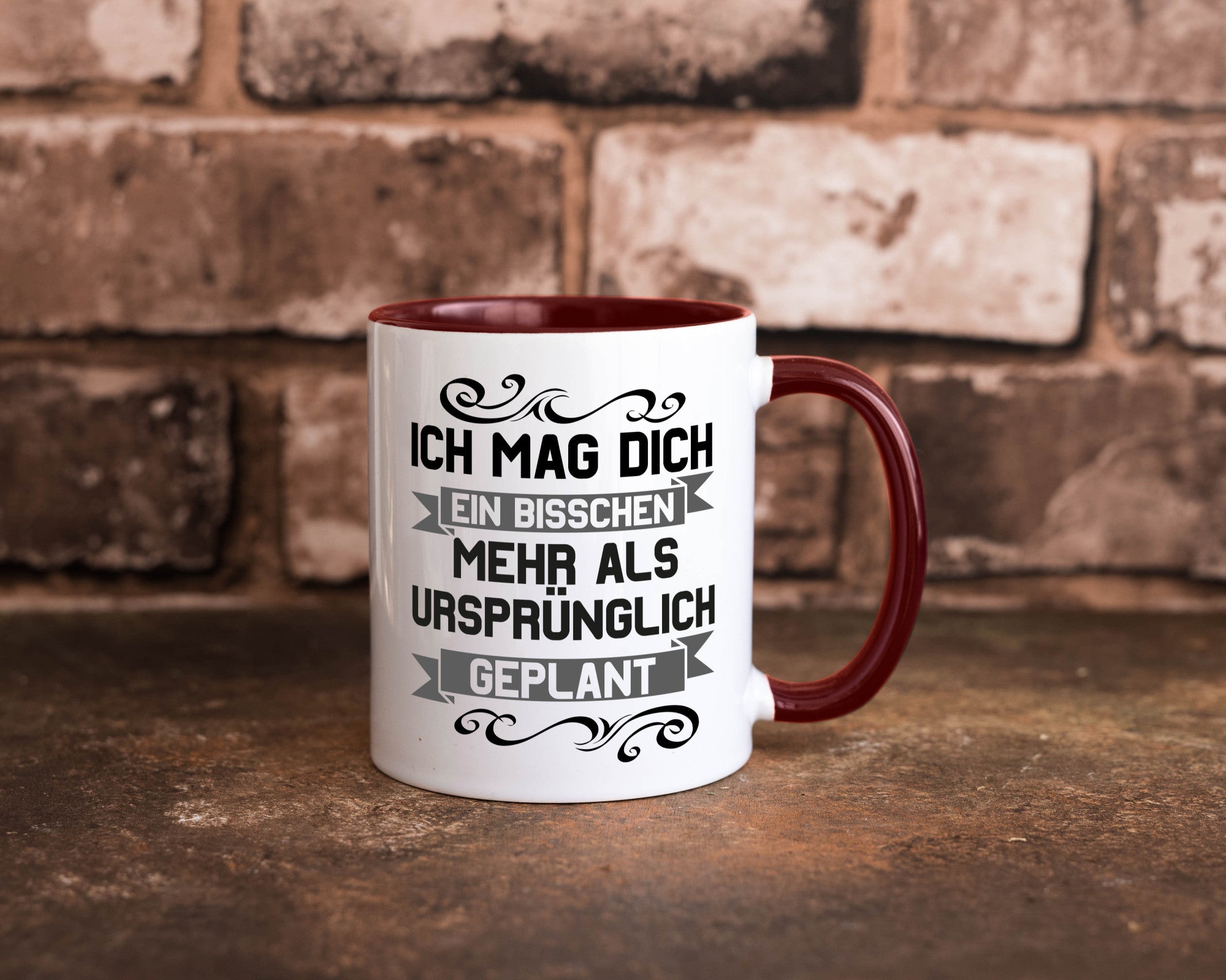 Ich mag dich mehr als geplant | Best Freinds Freundschaft Geschenkidee Humor