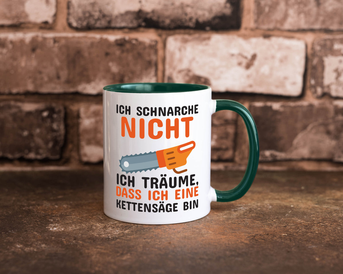 Ich schnarche nicht lustiger Spruch Geschenk Humor Geschenkidee Tasse