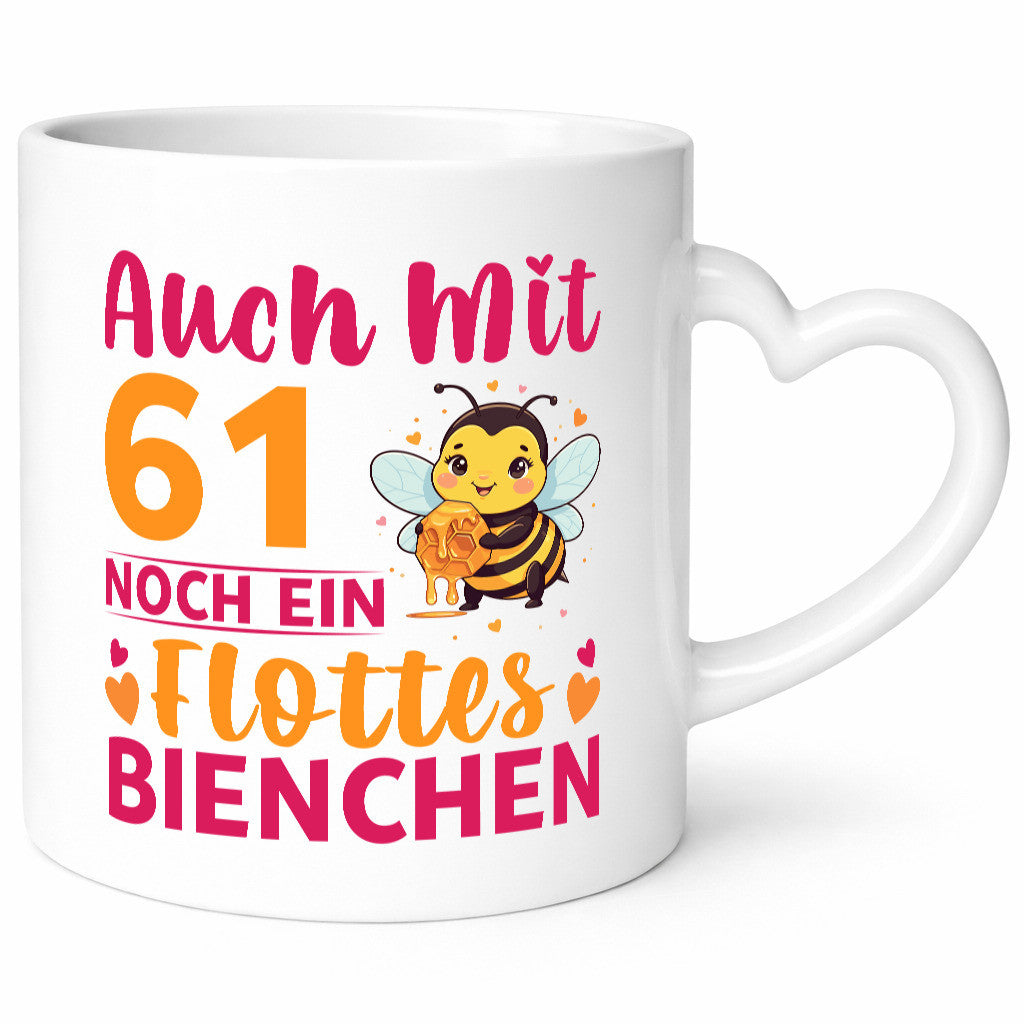 61. Geburtstag | Flottes Bienchen 61 Jahre Geschenk Geschenkidee lustiger