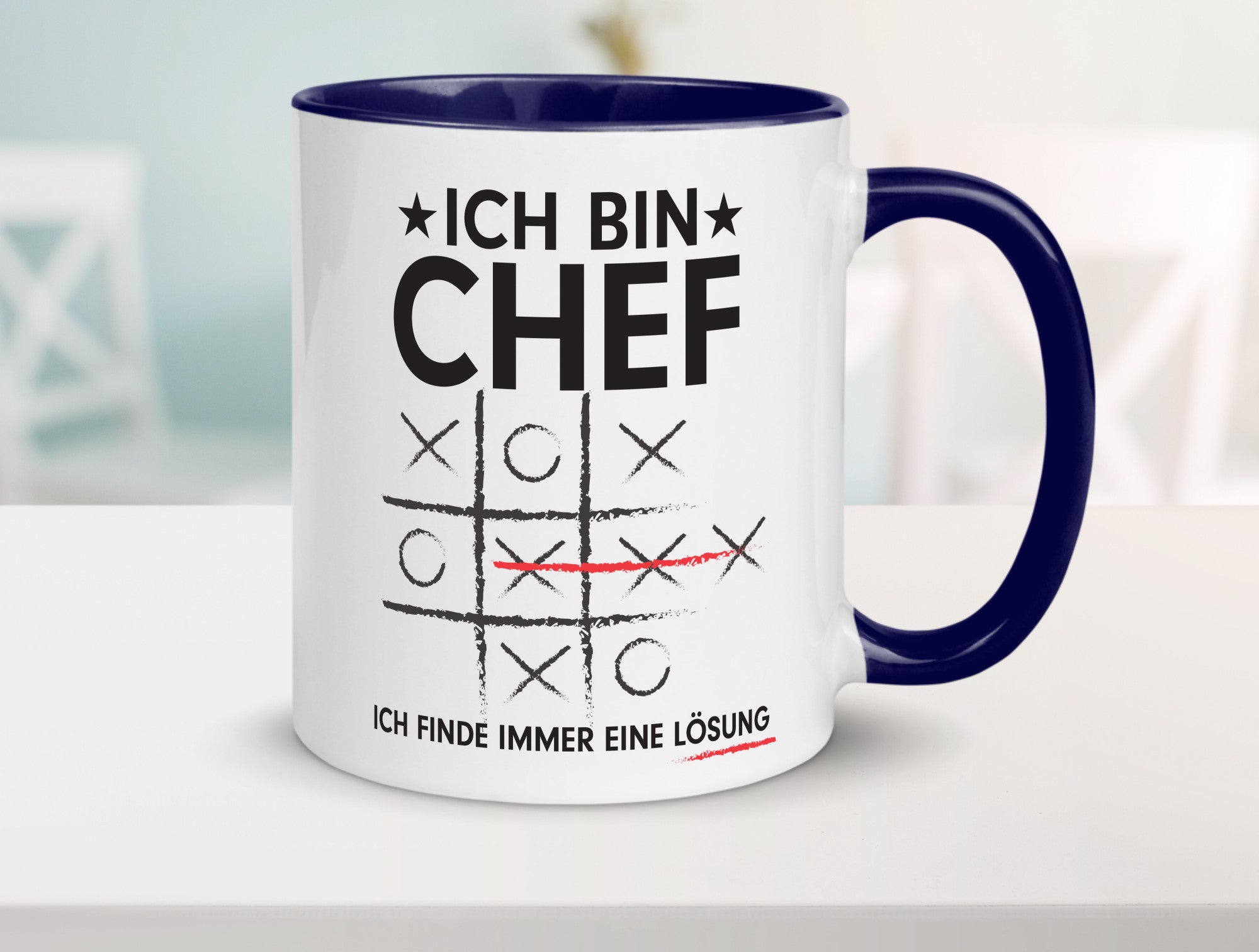 Lösung finden: Chef | Führungskraft Vorgesetzter v2 lustiger Spruch Geschenk