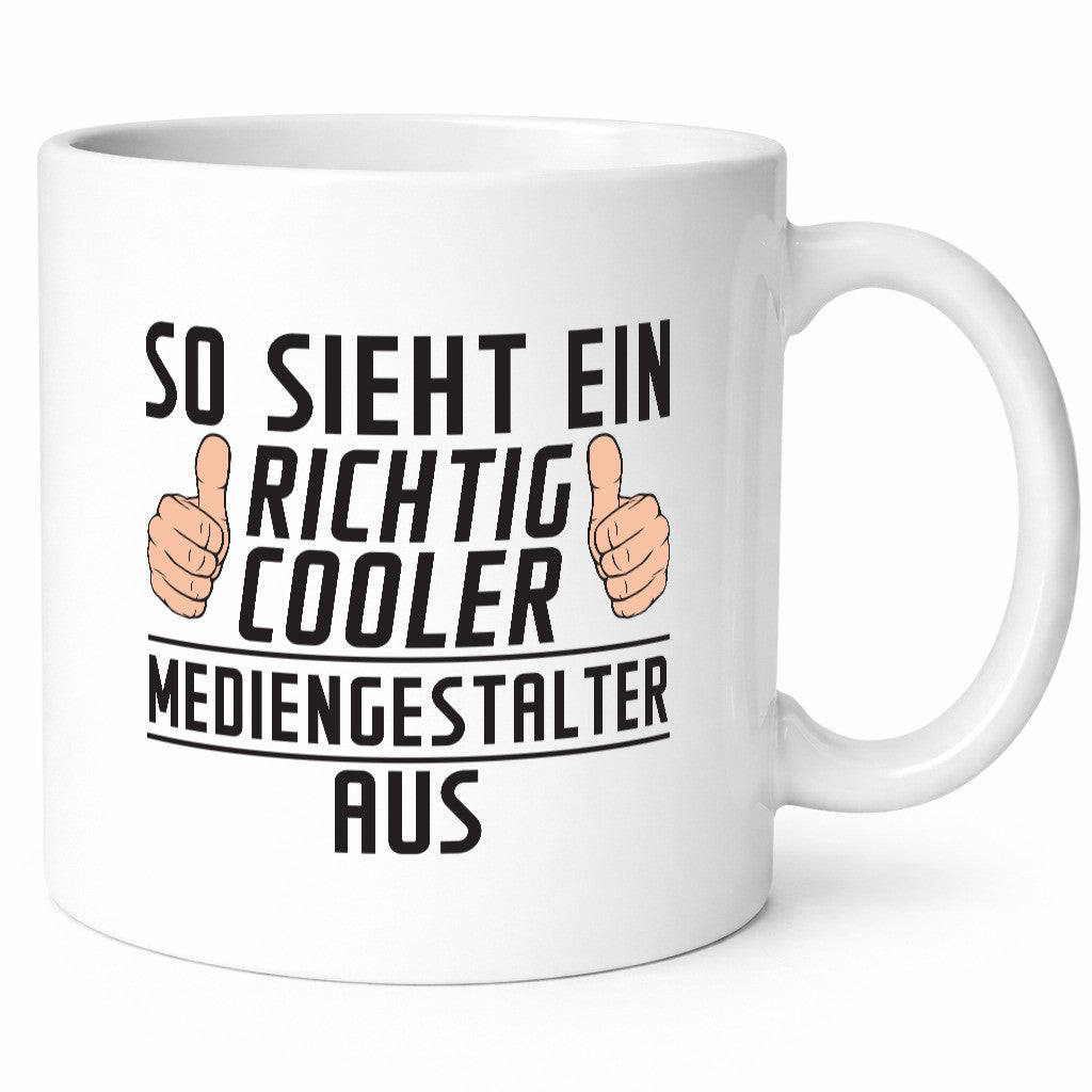 Richtig Cooler Mediengestalter | Medien Geschenk Humor Geschenkidee lustiger