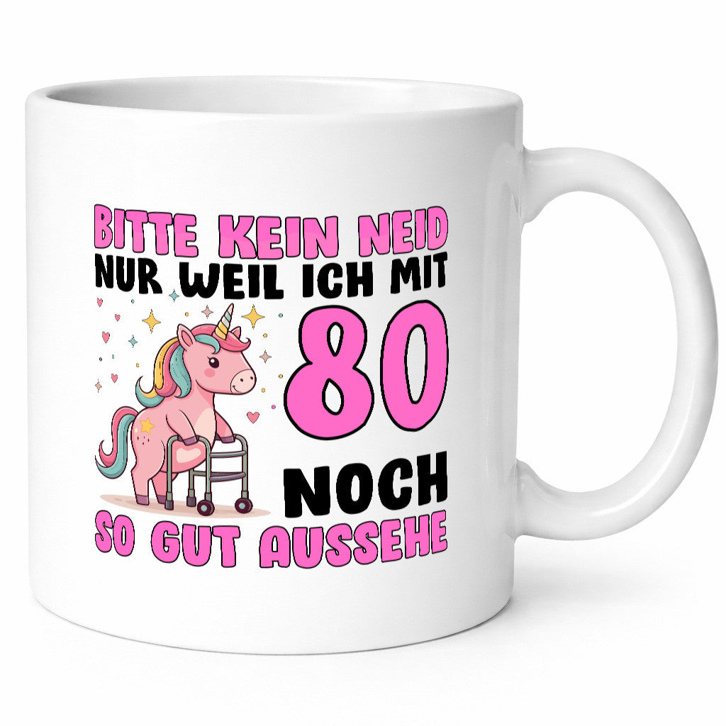 80. Geburtstag | 80 Jahre Mit noch so gut aussehen Geschenk Geschenkidee