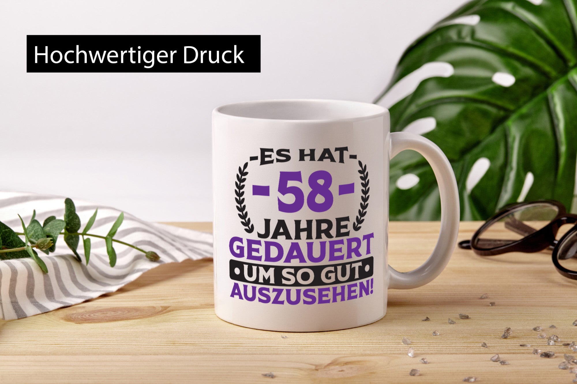 58 Jahre gedauert um so gut auszusehen | 58. Geburtstag lustiger Spruch