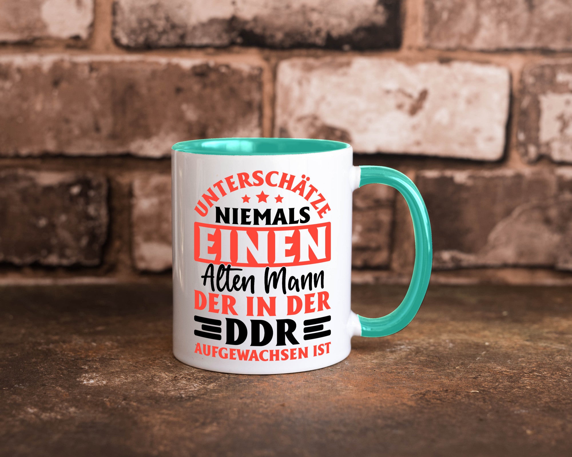 DDR Männer | Ostdeutschland Opa Ossi Vatertag vl9 lustiger Spruch Geschenk