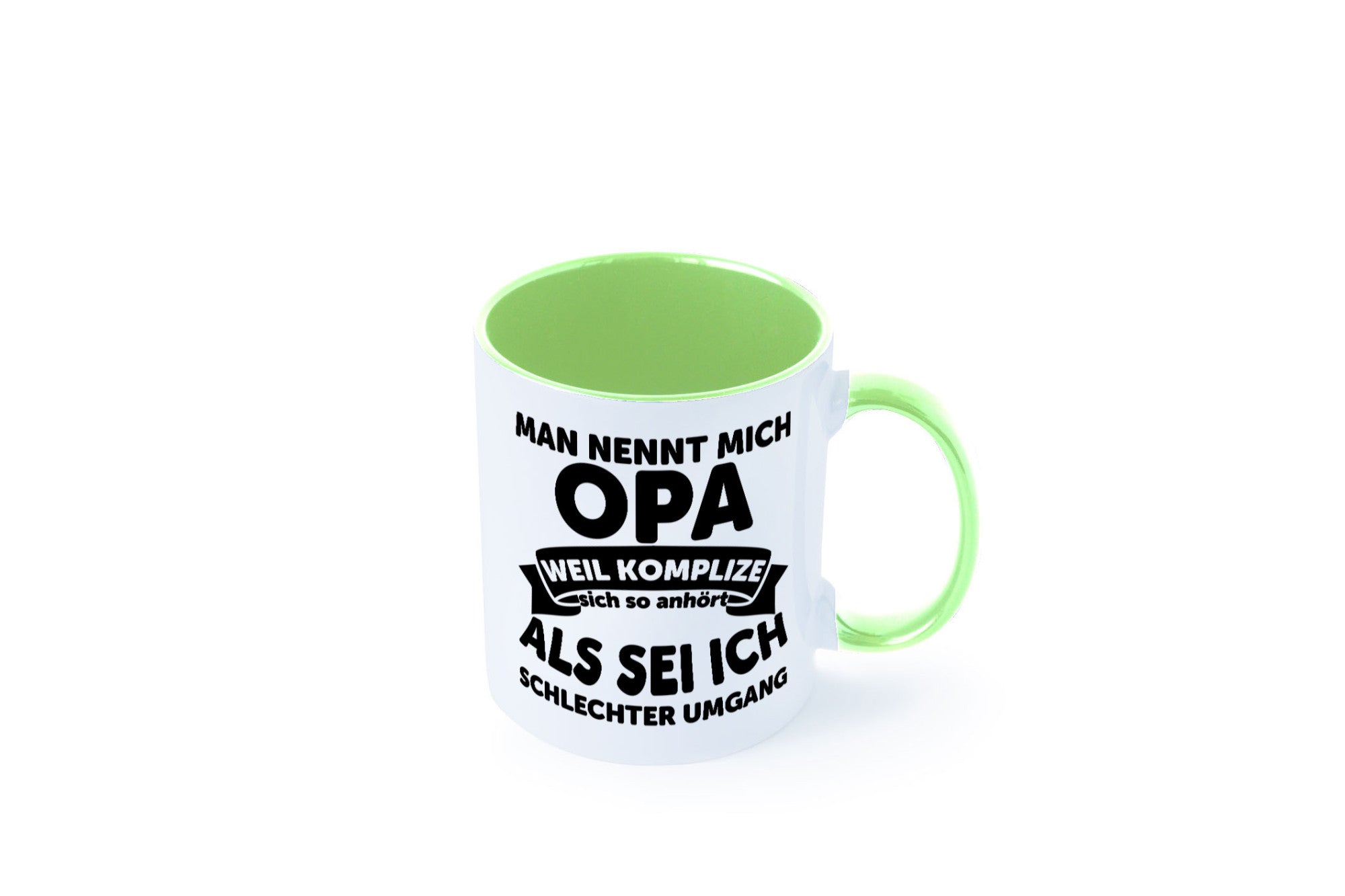 Nenn mich Opa, Komplize schlechter Umgang | Opa Witz Geschenk Familie
