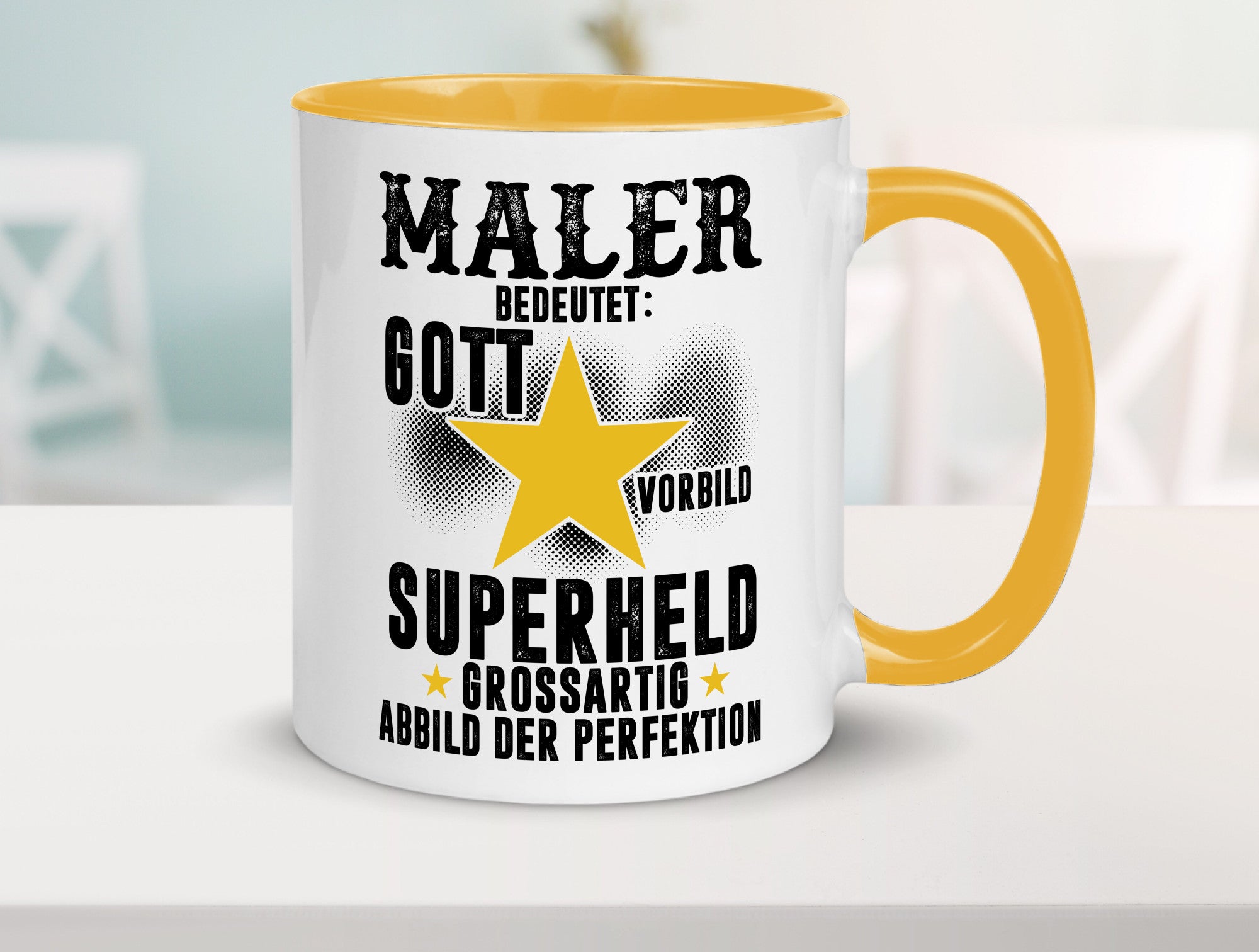 Bedeutung von Maler | Malerei Humor Geschenkidee Tasse