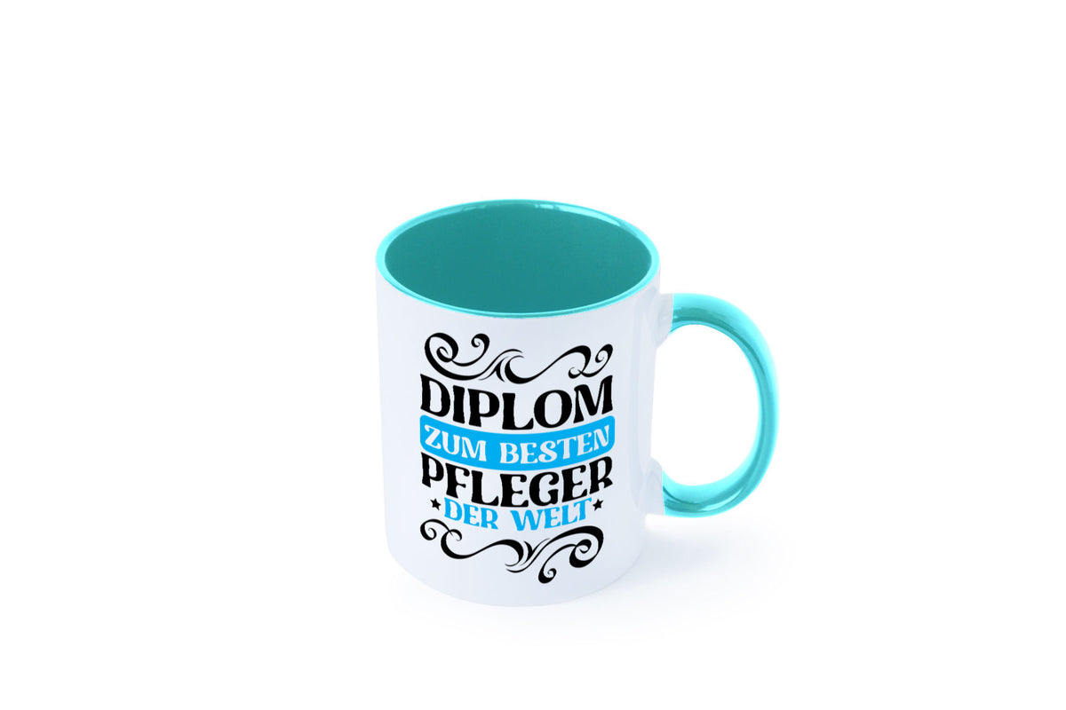 Bester Pfleger der Welt | Altenpfleger Pflegekraft lustig Humor Geschenkidee Tasse
