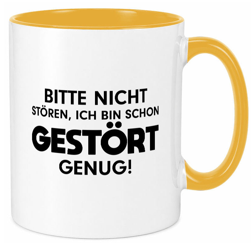 Bitte nicht stören | ich bin gestört Crazy lustig Humor Geschenkidee Geschenk
