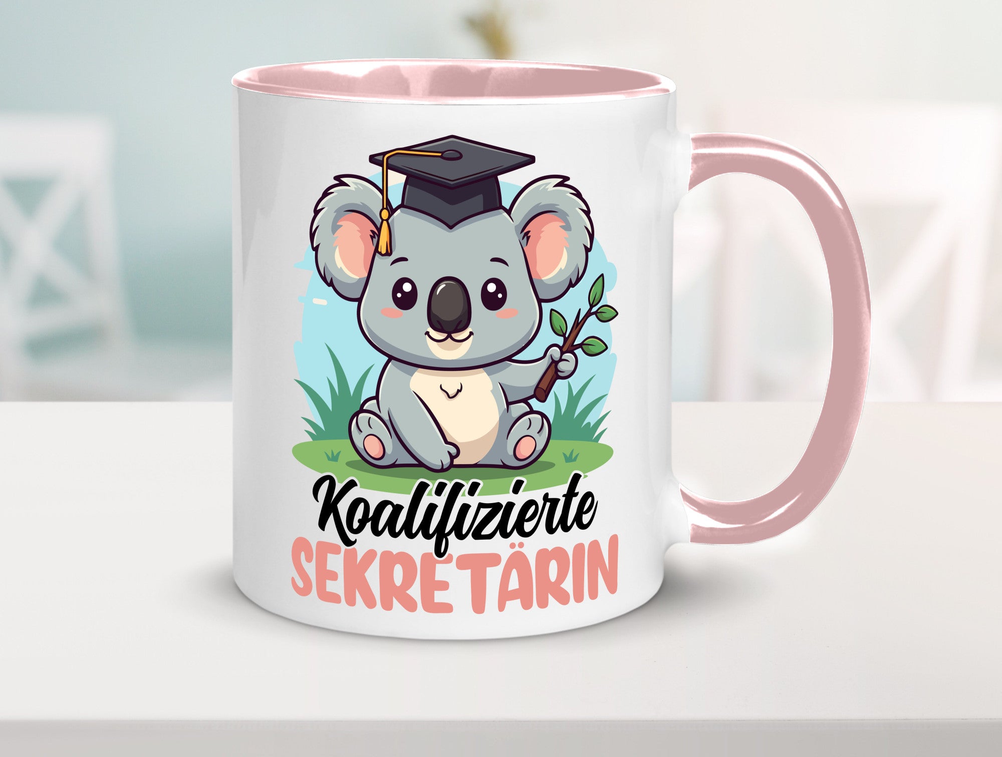 Koalifizierte Sekretärin | Büro Geschenkidee Arbeit Kollegen Humor Tasse