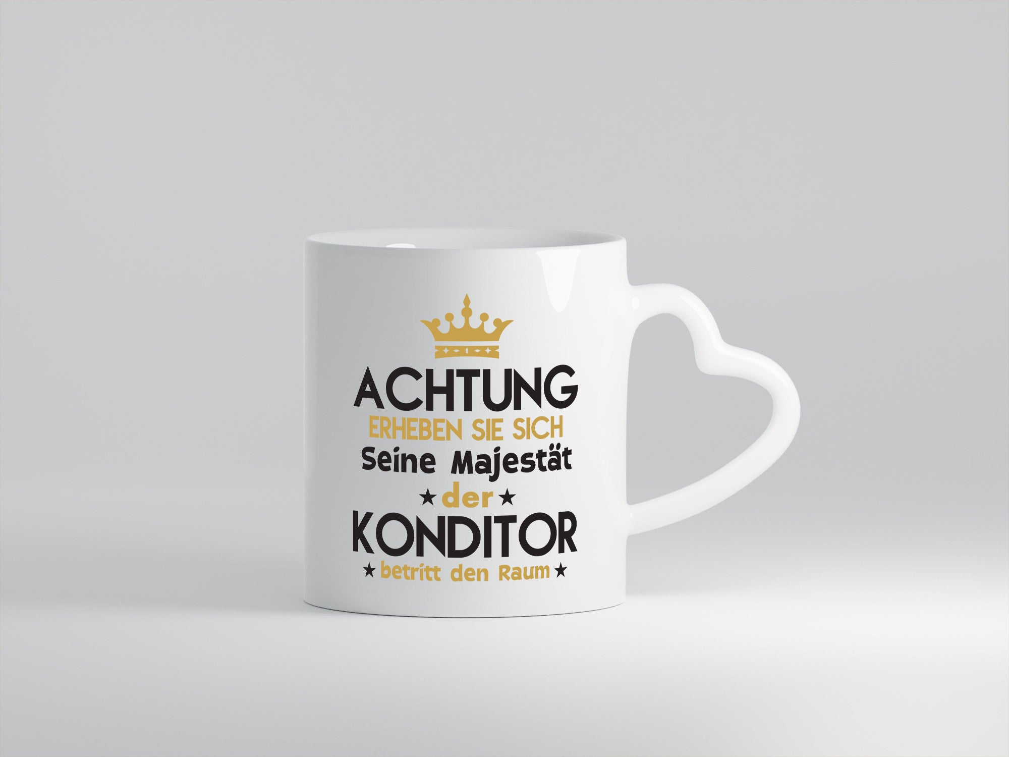 Seine Majestät Konditor | Konditorei Geschenkidee Humor Tasse