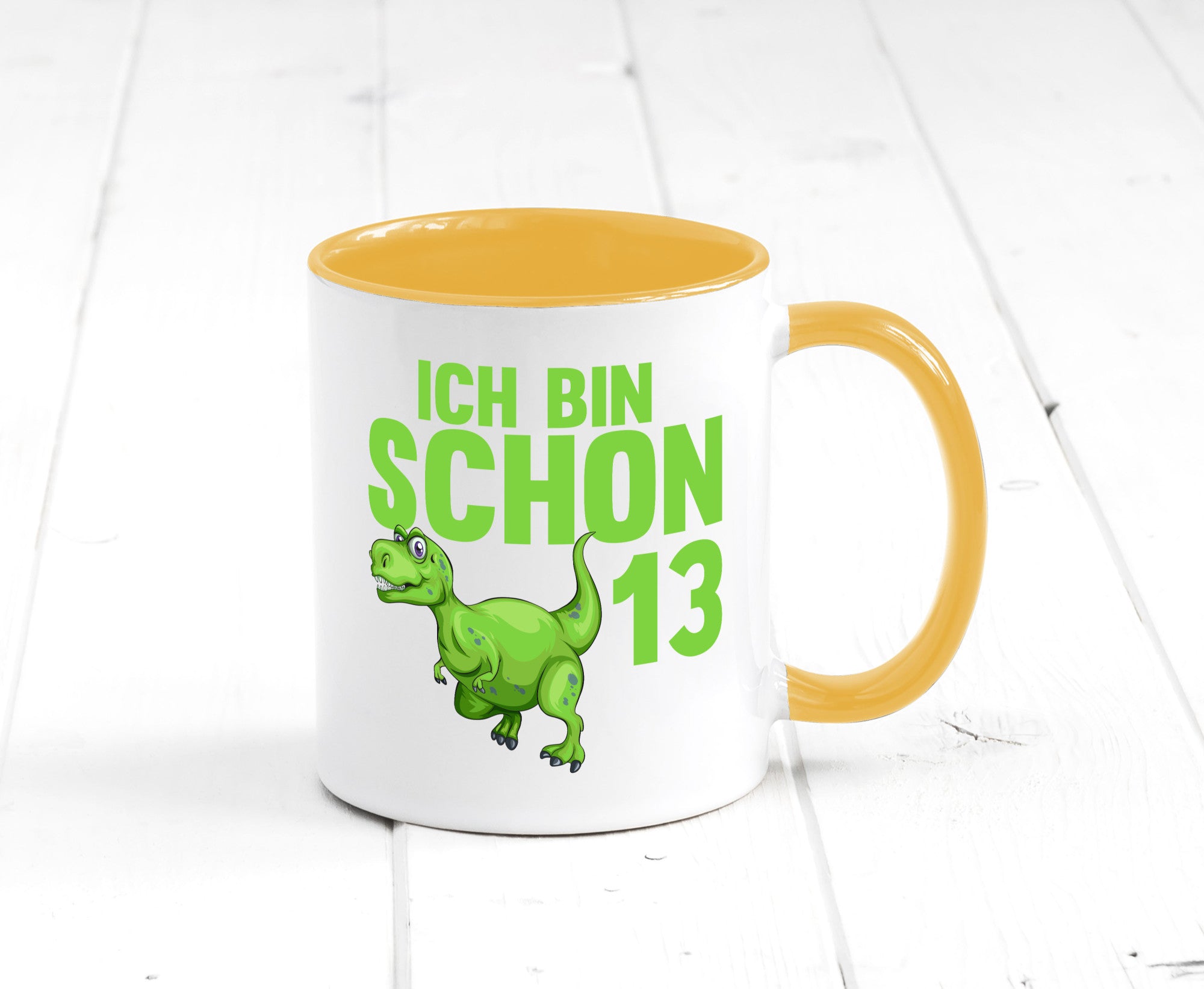 13. Geburtstag | 13 Jahre Dino Dinosaurier Humor Geschenkidee Tasse