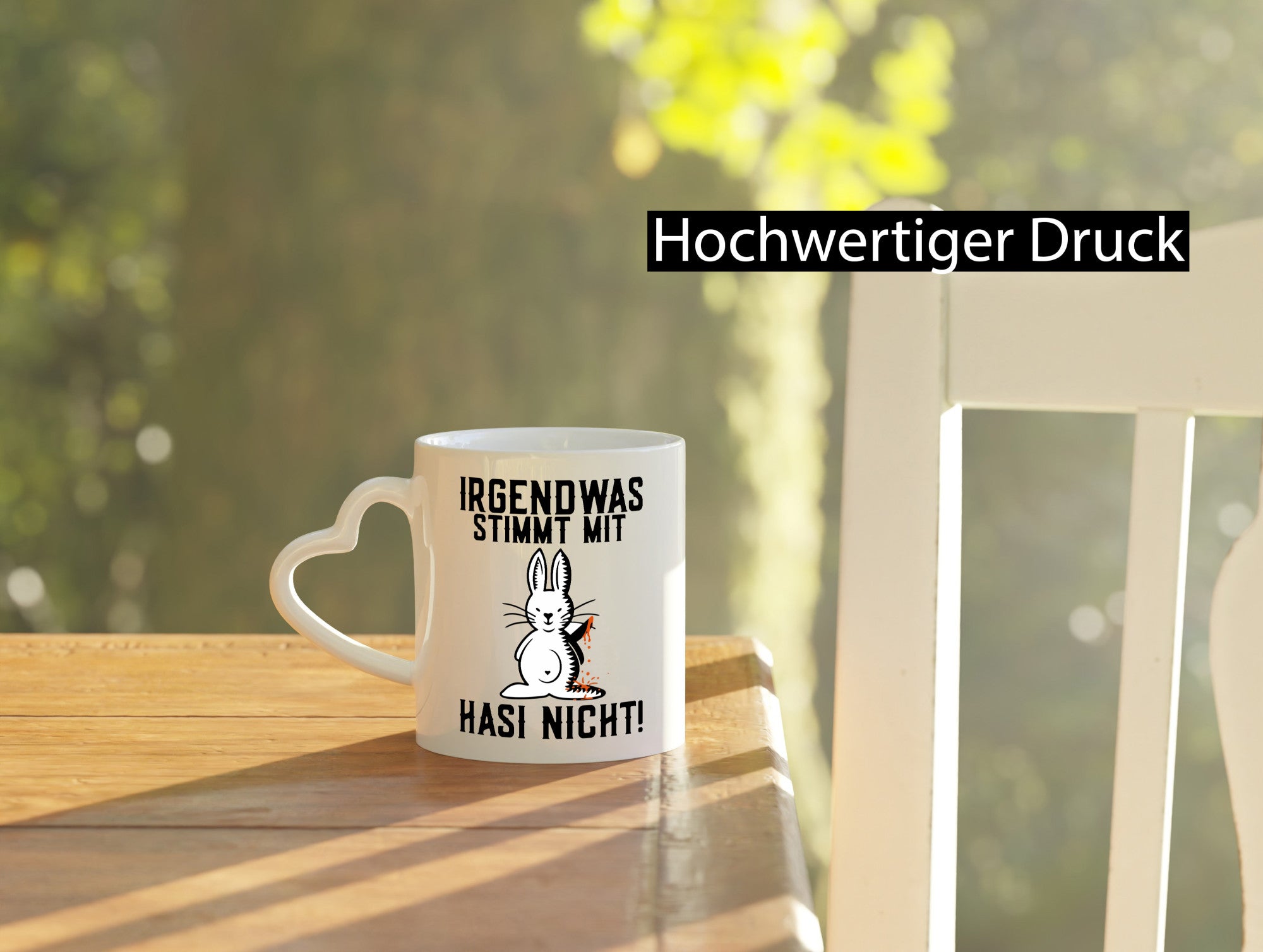 Irgendwas stimmt nicht | Sado Maso Hase Peitsche Maske Geschenk Humor