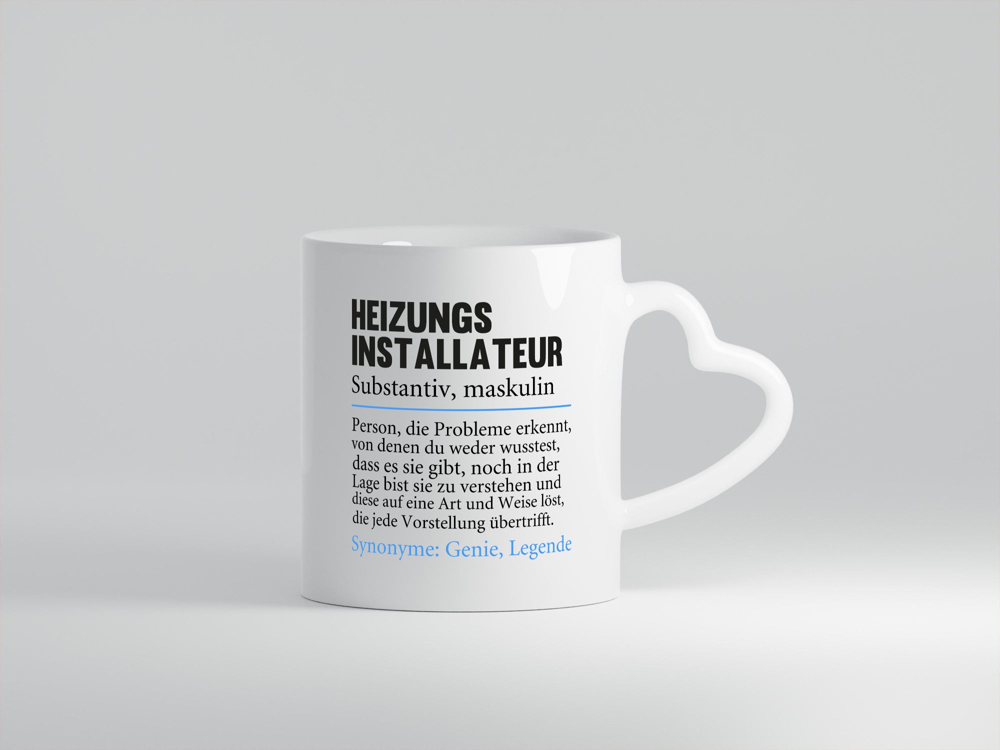 Heizungsinstallateur | Beruf Heizungsbauer Humor Arbeit Kollegen Büro