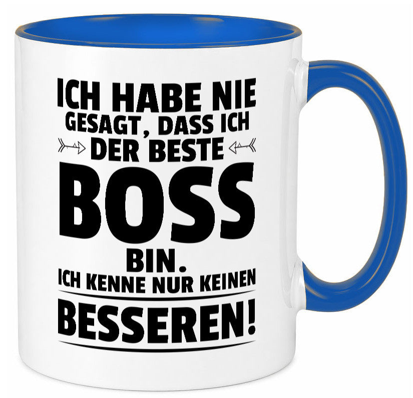 Der Beste Boss | Führungskraft Vorgesetzter lustiger Spruch Geschenk Humor Tasse