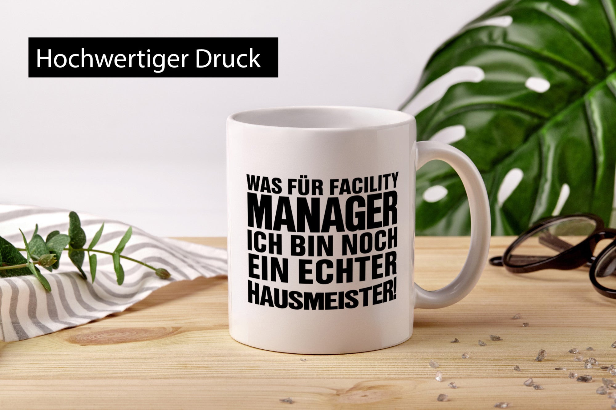 Facility Manager Spruch | Hausmeister Tasse lustig lustiger Geschenk Humor