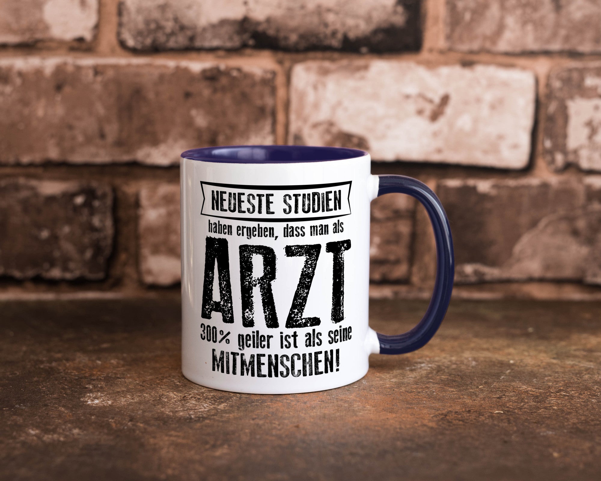 Neuste Studien: Arzt | Medizin Doktor Facharzt Geschenkidee Humor Tasse