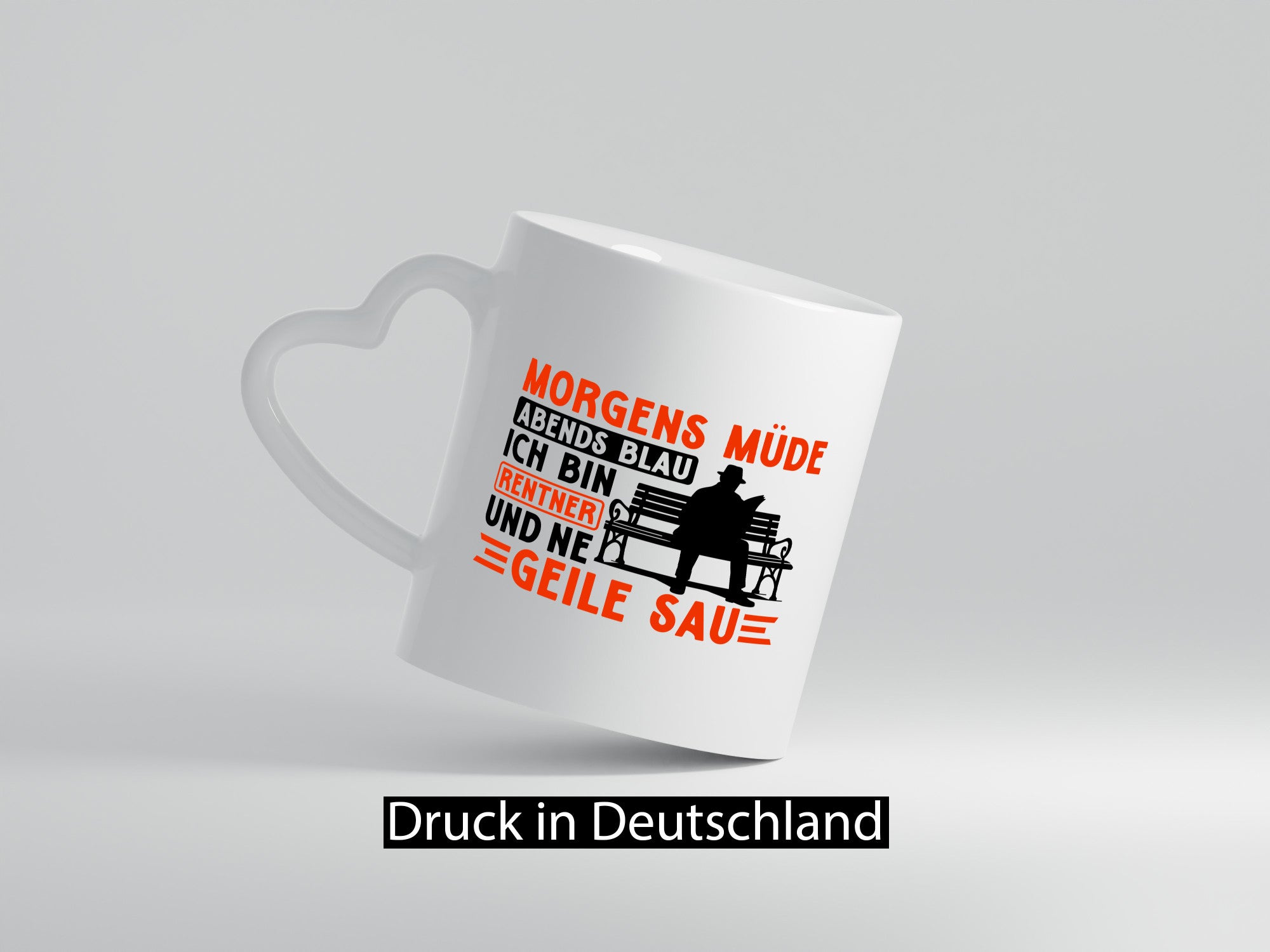 Ich bin Rentner | Rentenbeginn Ruhestand Geschenk Jubiläum lustiger Spruch Tasse