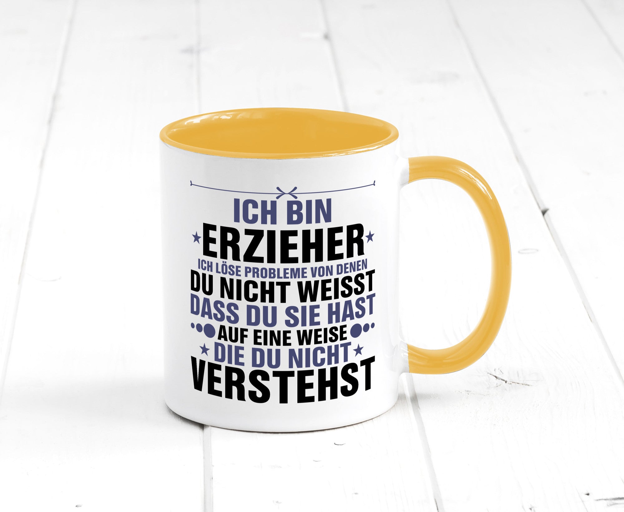Löse Probleme: Erzieher | Pädagoge Schule v2 lustiger Spruch Geschenk Humor