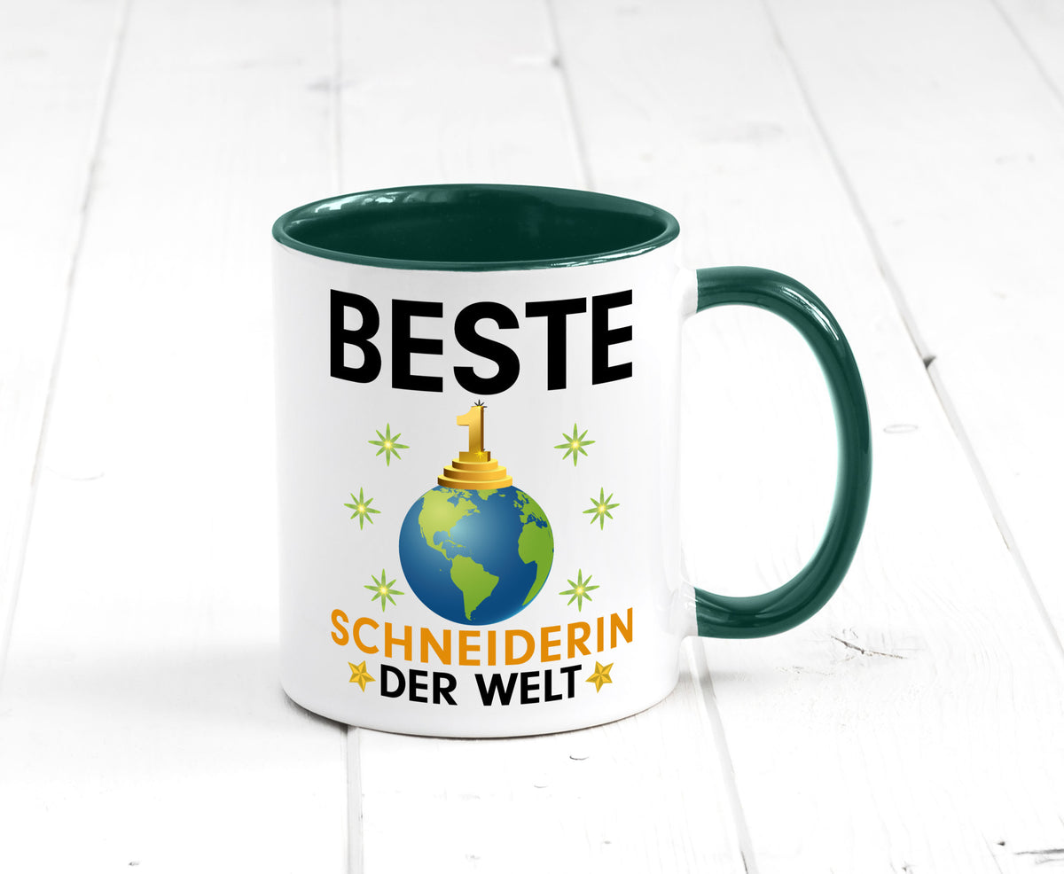 Welt Beste Schneiderin | Beruf Schneiderei lustiger Spruch Geschenk Arbeit Tasse