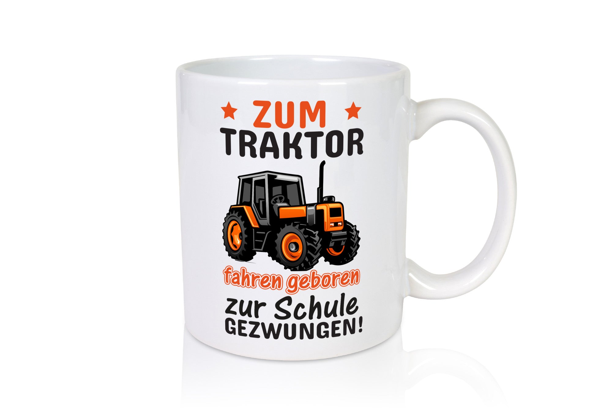 Traktor fahren | Schulkind Tasse Bauernhof Kind Geschenk Humor Geschenkidee