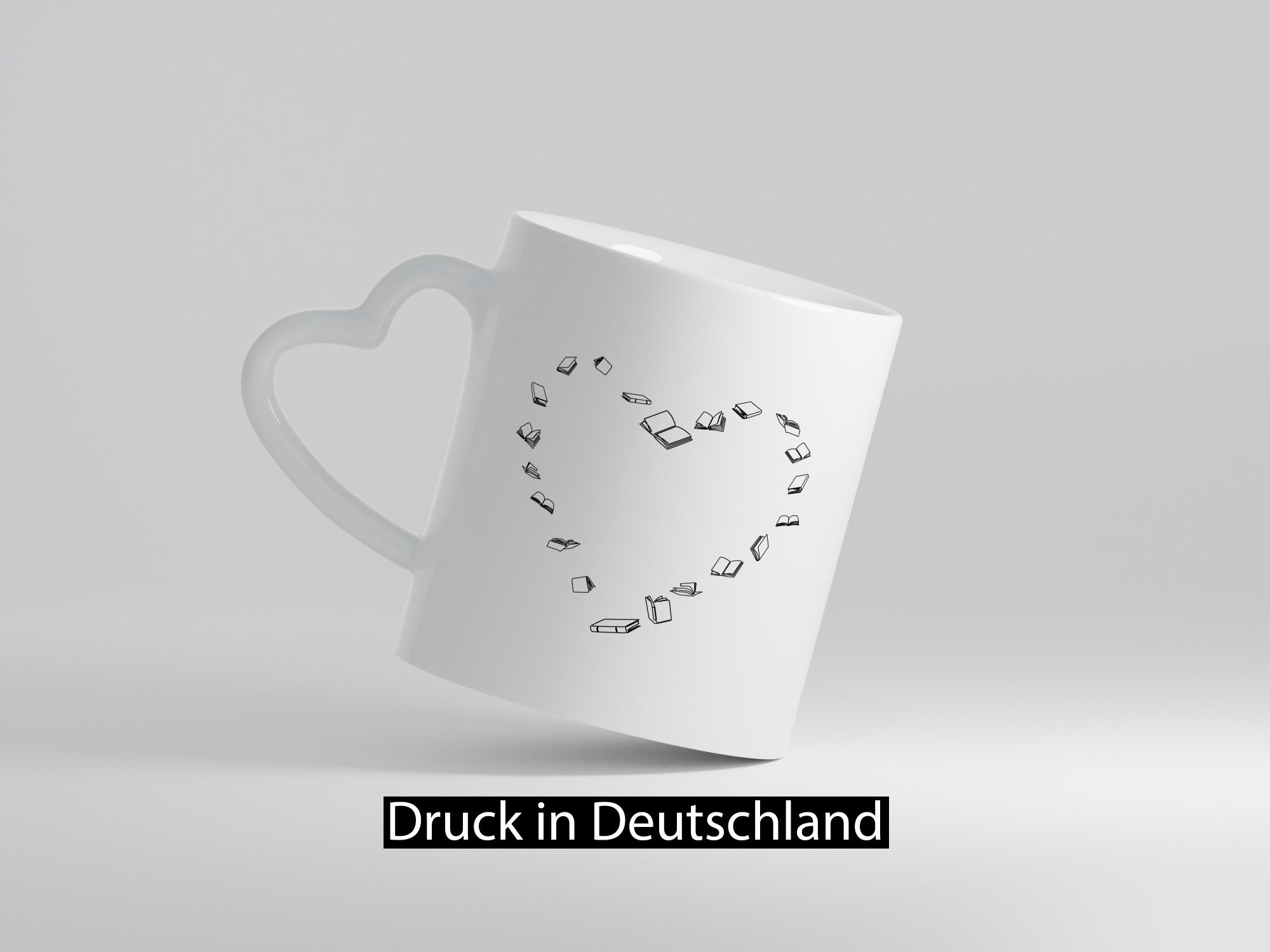 Bücher Motiv | Bücherwurm Tasse Bücherei lesen Geschenk Humor Geschenkidee