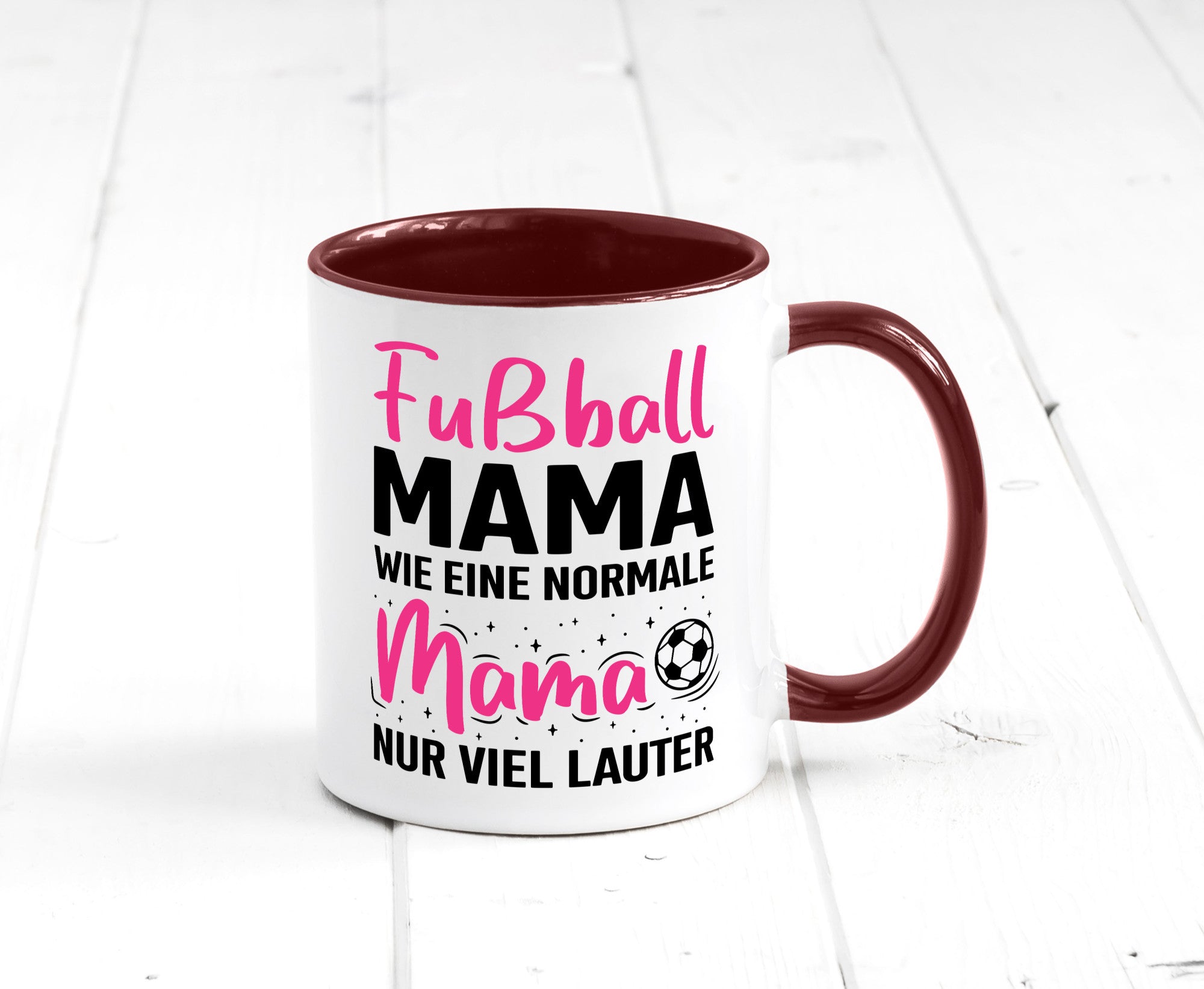 Fußball Mama | Coole Muttertag Geschenk Familie Geschenkidee lustiger Spruch